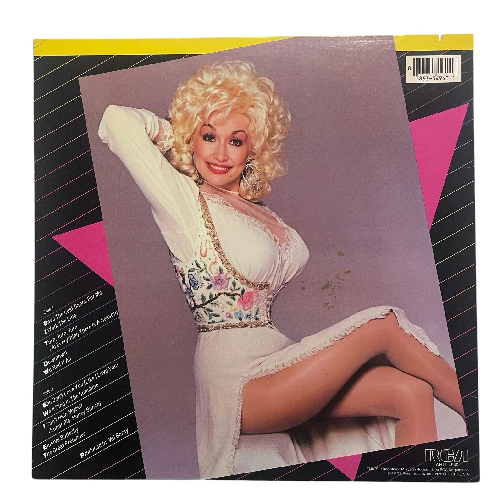 Dolly Parton Signed Autographed The Great Pretender Vinyl Record, image 3