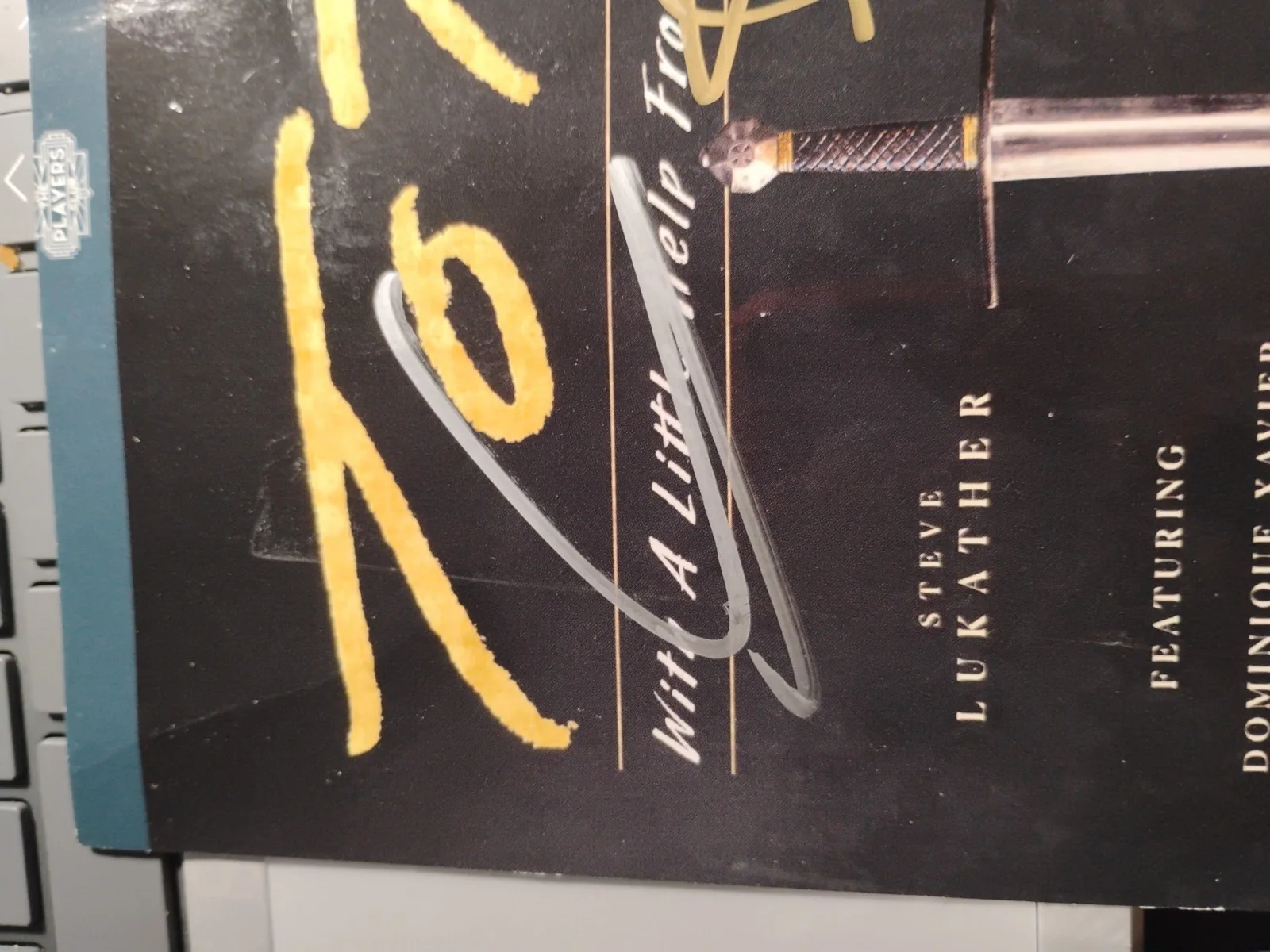 Toto cd With A Little Help From My Friends with signed card w/ dvd, image 3