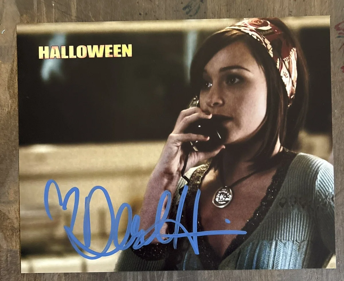 Mike Vogel — Danielle Harris Signed 8x10 Photo Halloween 5 Michael Myers