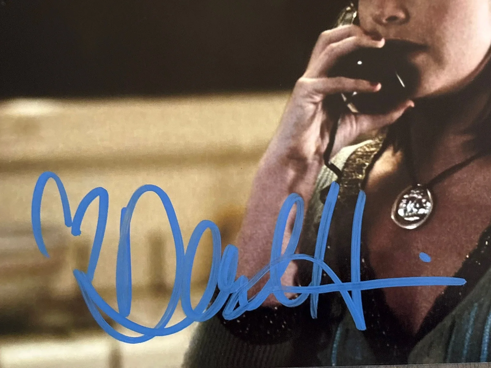 Mike Vogel — Danielle Harris Signed 8x10 Photo Halloween 5 Michael Myers, изображение 2