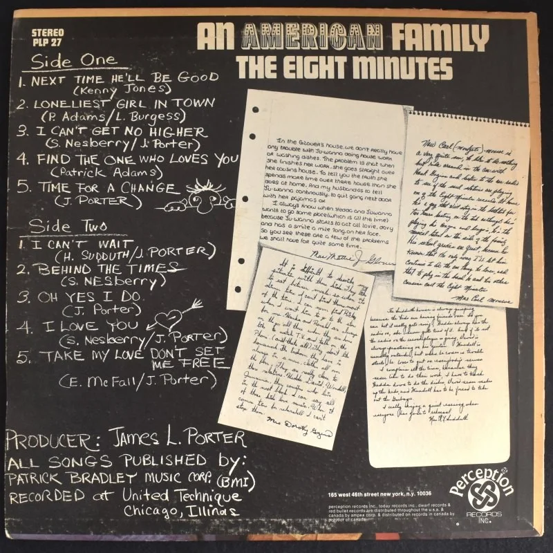 The Eight Minutes - An American Family [LP], изображение 2