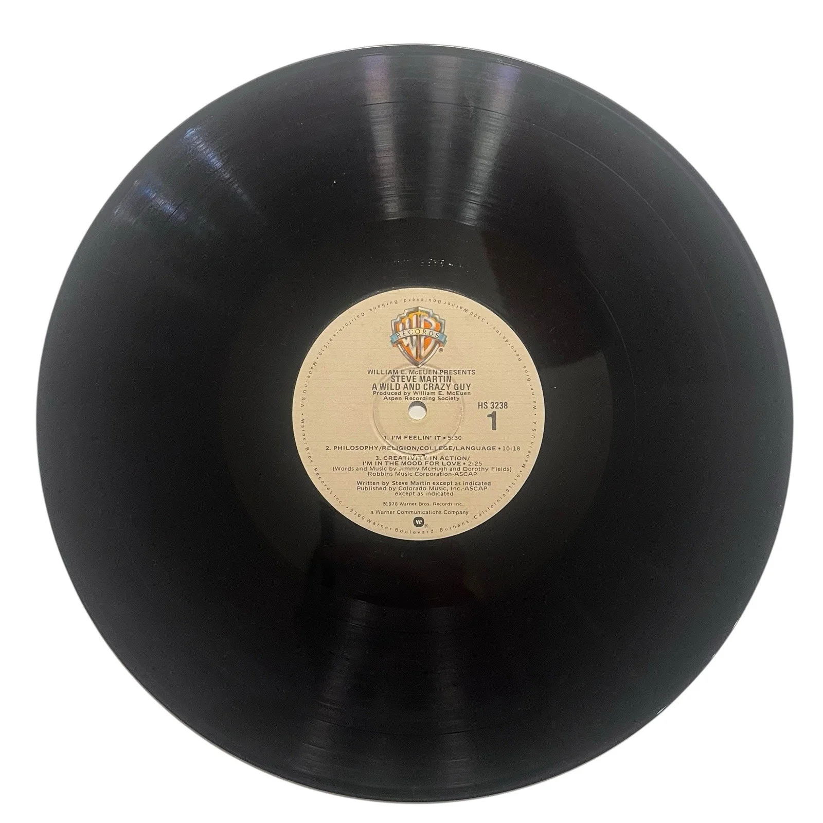 Steve Martin Signed Autographed A Wild And Crazy Guy Vinyl Album, изображение 4