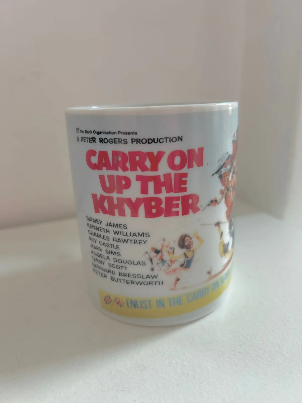Set of 4 Carry on Mugs ,Carry on Matron,Camping,Up The Khyber,Carry on Abroad, изображение 4