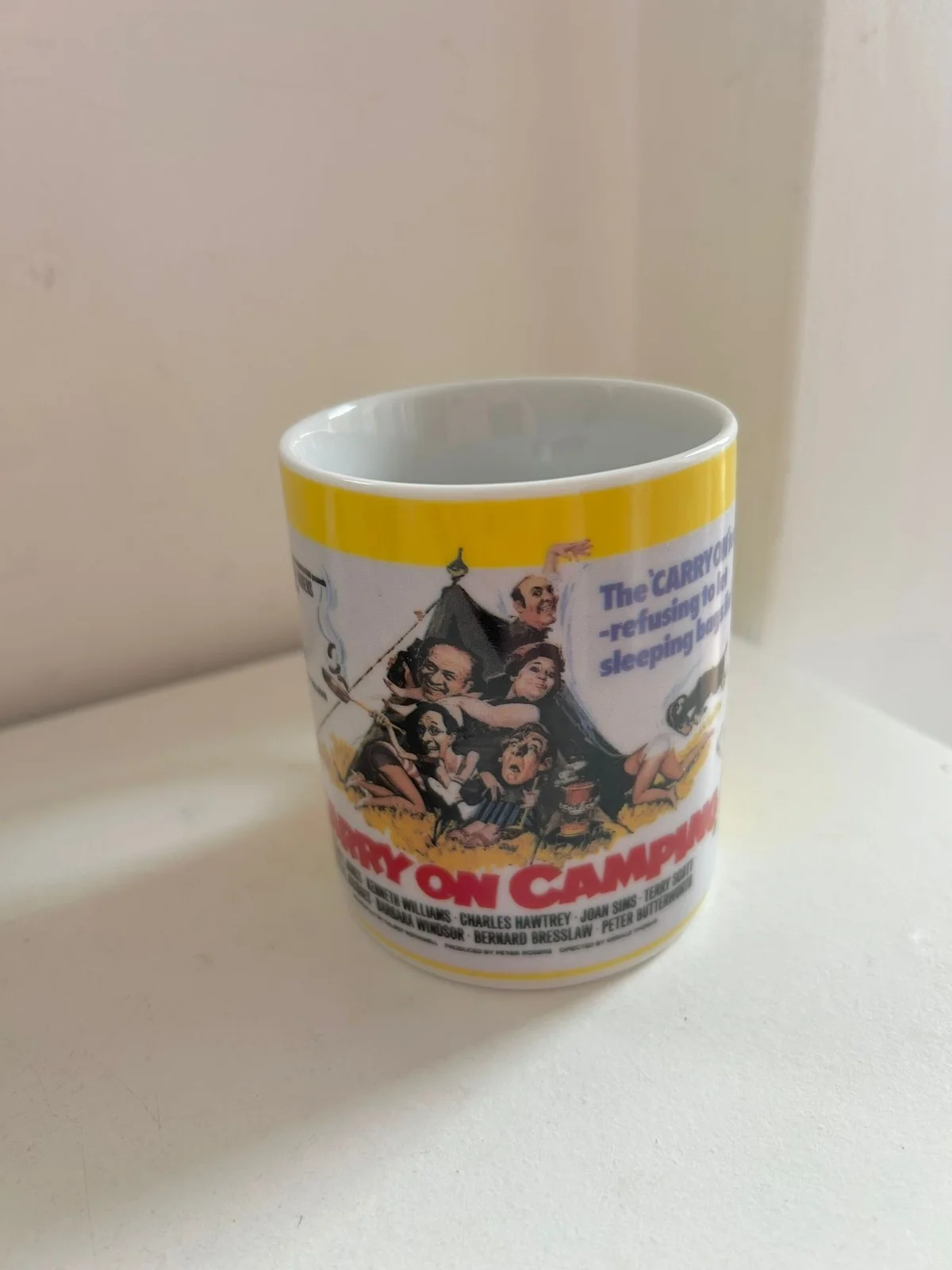 Set of 4 Carry on Mugs ,Carry on Matron,Camping,Up The Khyber,Carry on Abroad, изображение 5