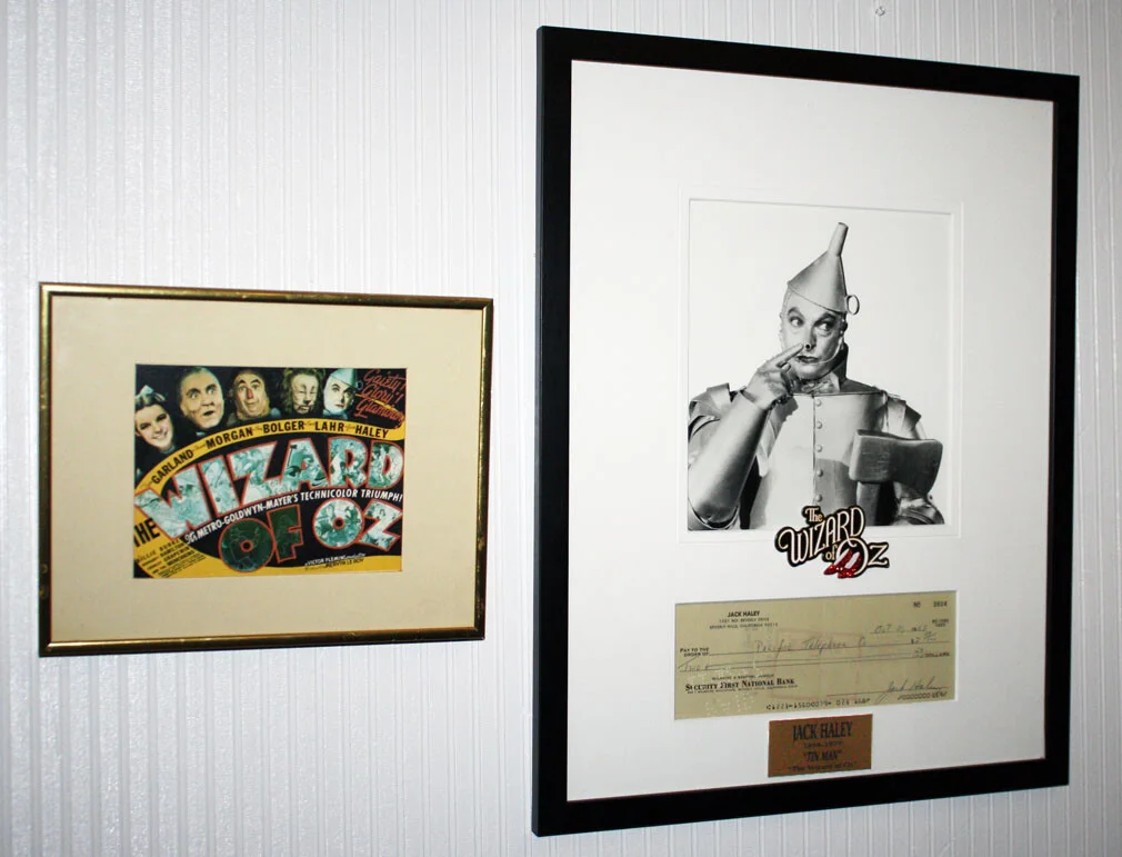 JACK HALEY — JACK HALEY Signed Autograph Frame, WIZARD OF OZ Tin Man, COA, DOLL, DVD, Poster, image 2