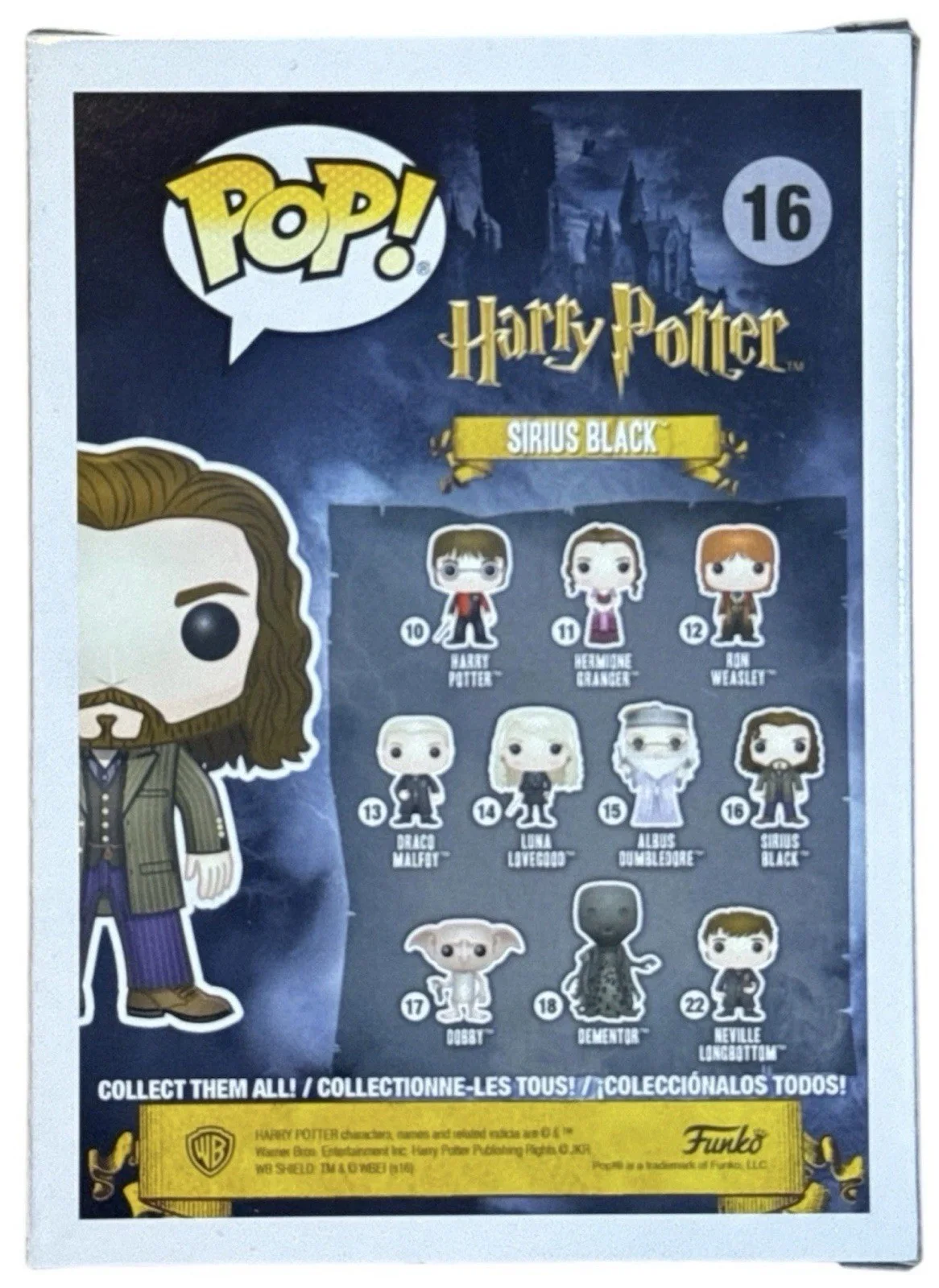 Gary Oldman — Gary Oldman Autograph Signed Harry Potter Sirius Black Funko Pop Beckett COA, изображение 2