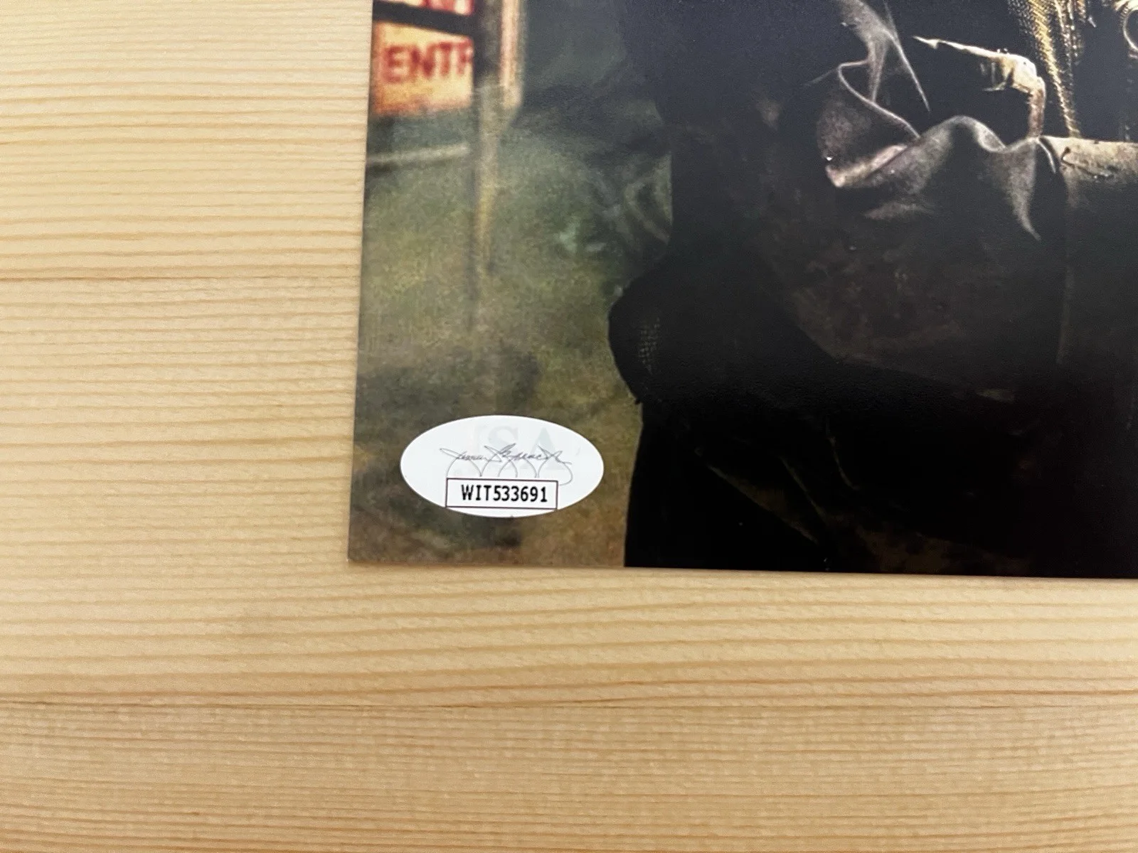 Jamison Newlander Signed “Alan Frog” The Lost Boys JSA Witnessed, изображение 3