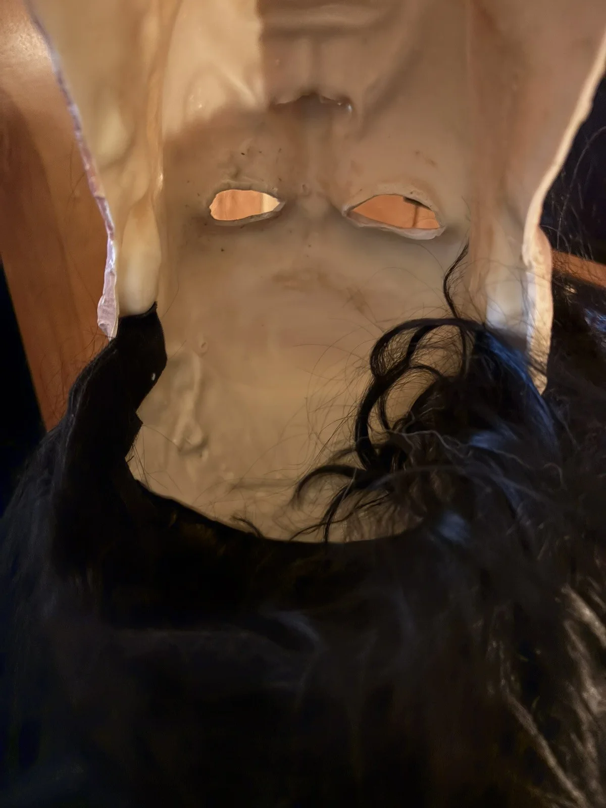 Brian Van Holt House Of Wax Signed Prop Mask House Of Wax Vincent Sinclair Latex, изображение 3