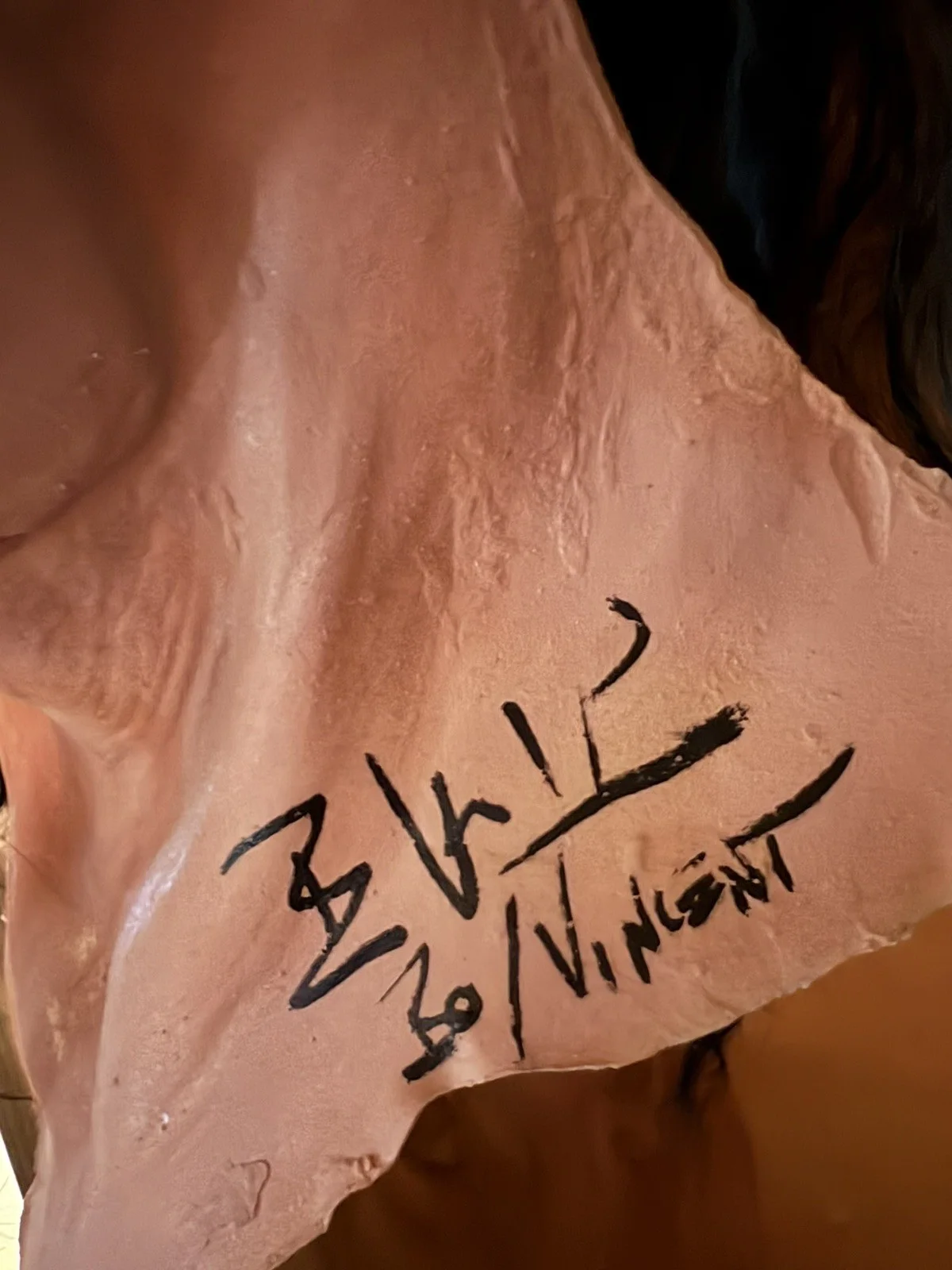 Brian Van Holt House Of Wax Signed Prop Mask House Of Wax Vincent Sinclair Latex, изображение 4