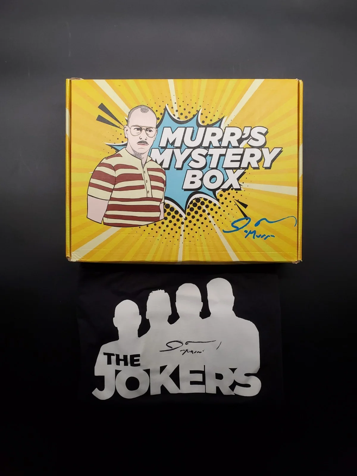 James Murr Murray — James Murray "Murr" Impractical Jokers Signed Autographed T-shirt XL & Box
