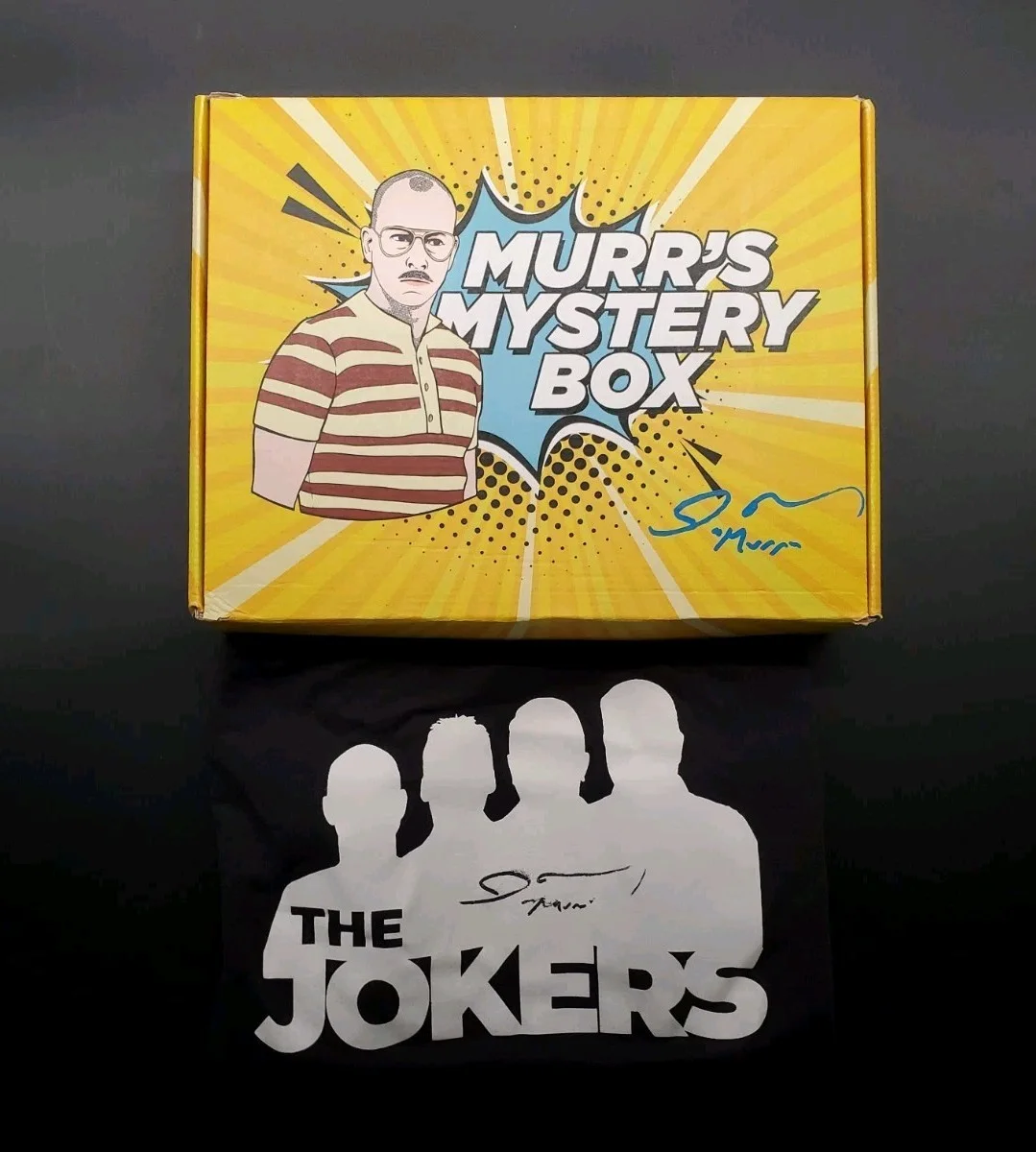 James Murr Murray — James Murray "Murr" Impractical Jokers Signed Autographed T-shirt XL & Box, изображение 2