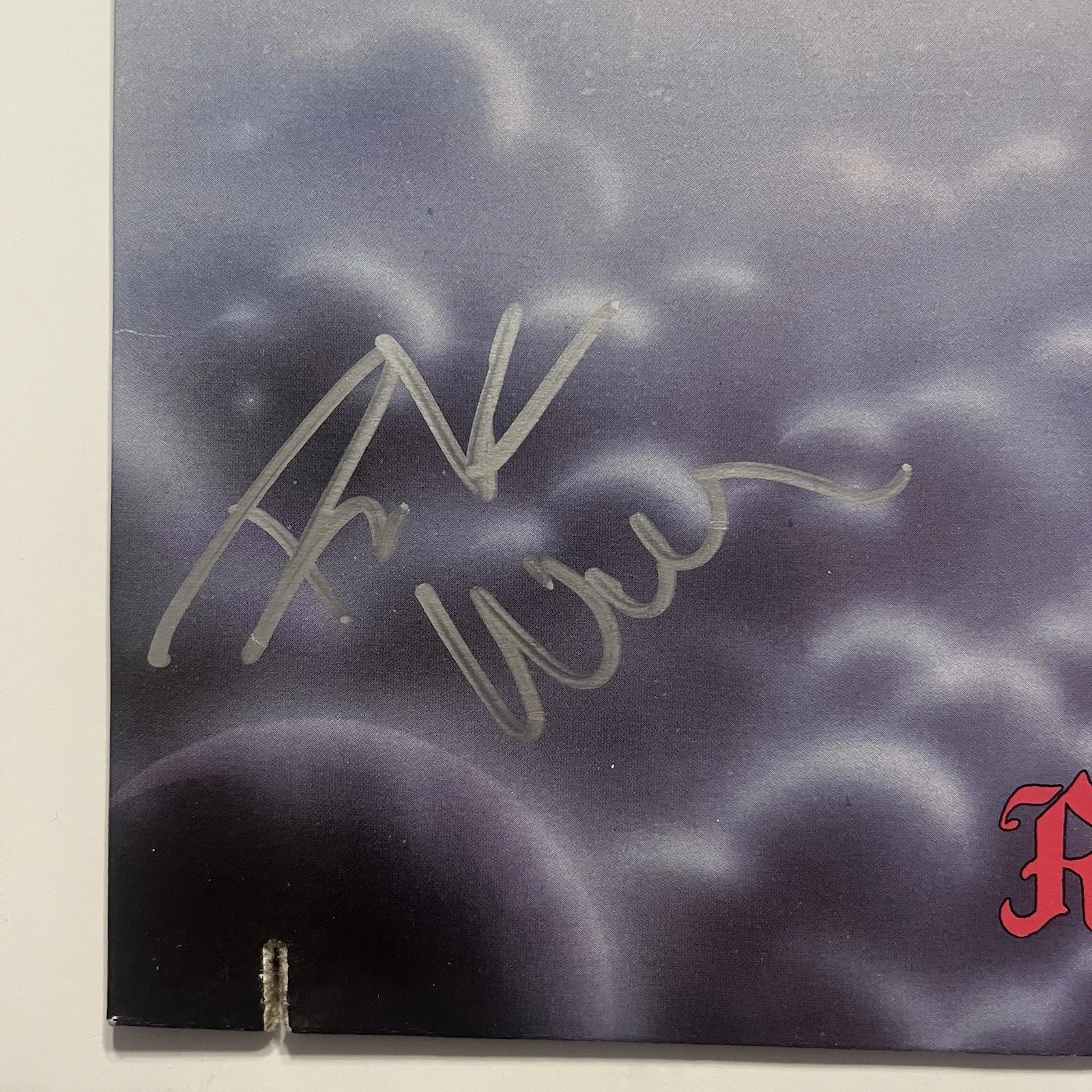 Trouble Band Signed Autographed Run To The Light Vinyl Album, image 5