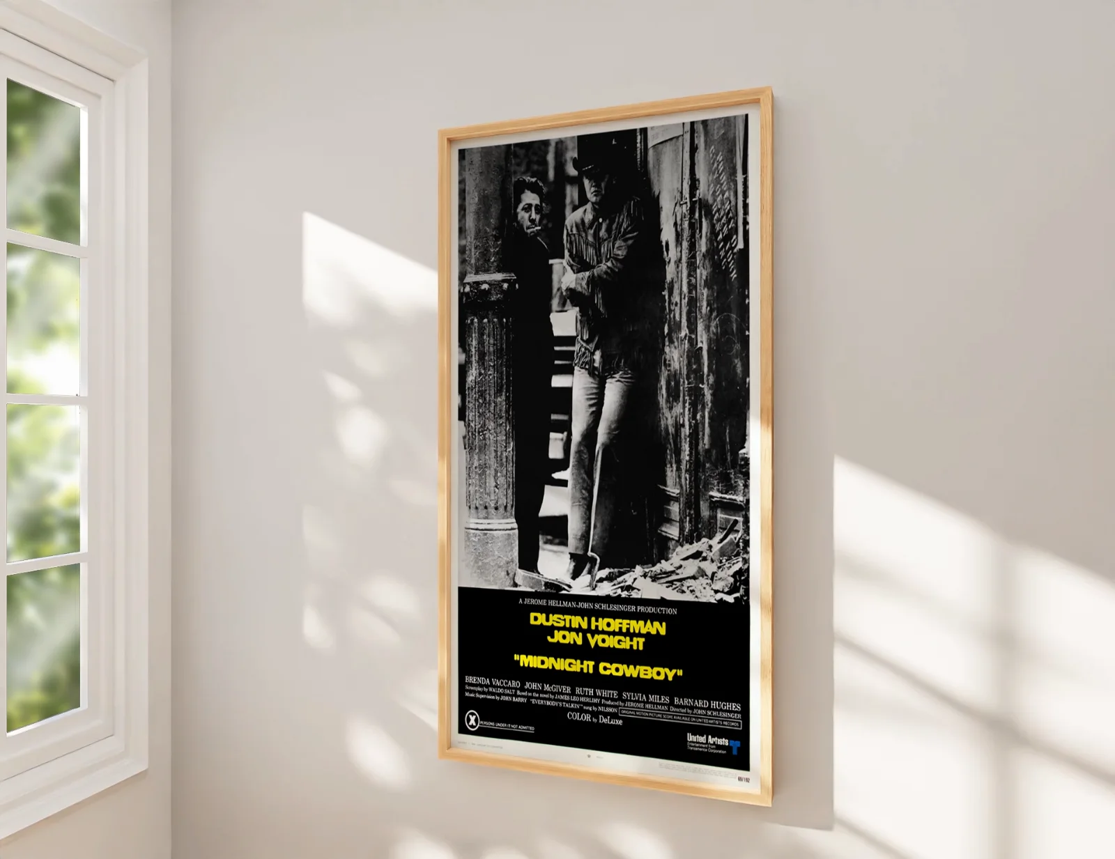 Midnight Cowboy - 1969 Friendship Drama Restored 27.2" x 41" US One Sheet, изображение 2