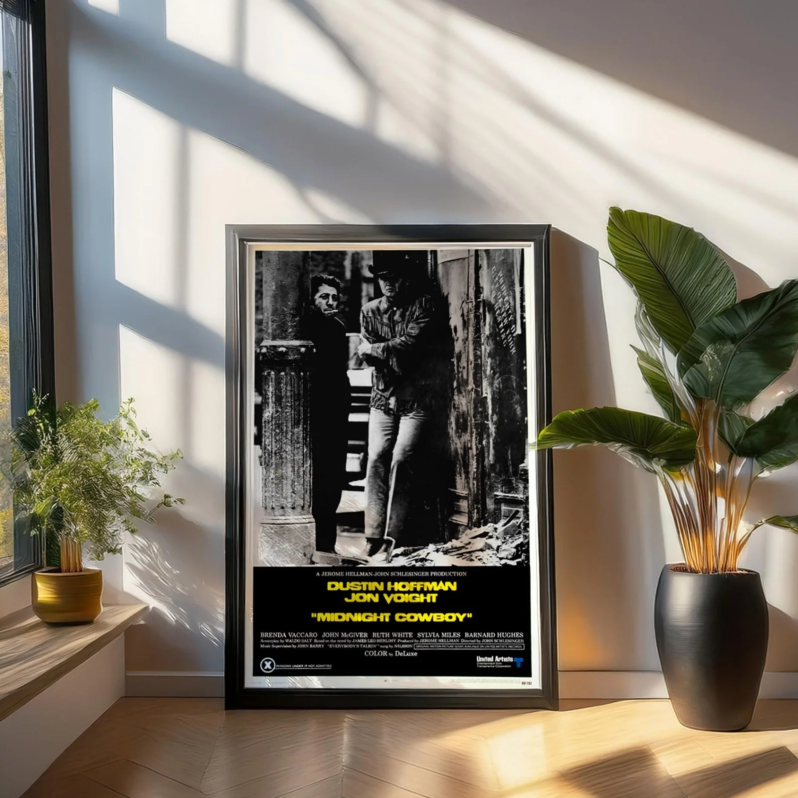 Midnight Cowboy - 1969 Friendship Drama Restored 27.2" x 41" US One Sheet, изображение 3
