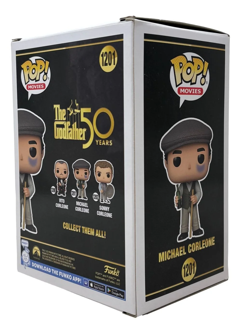 Al Pacino — Al Pacino Signed The Godfather Michael Corleone Funko Pop #1201 PSA/DNA, image 2