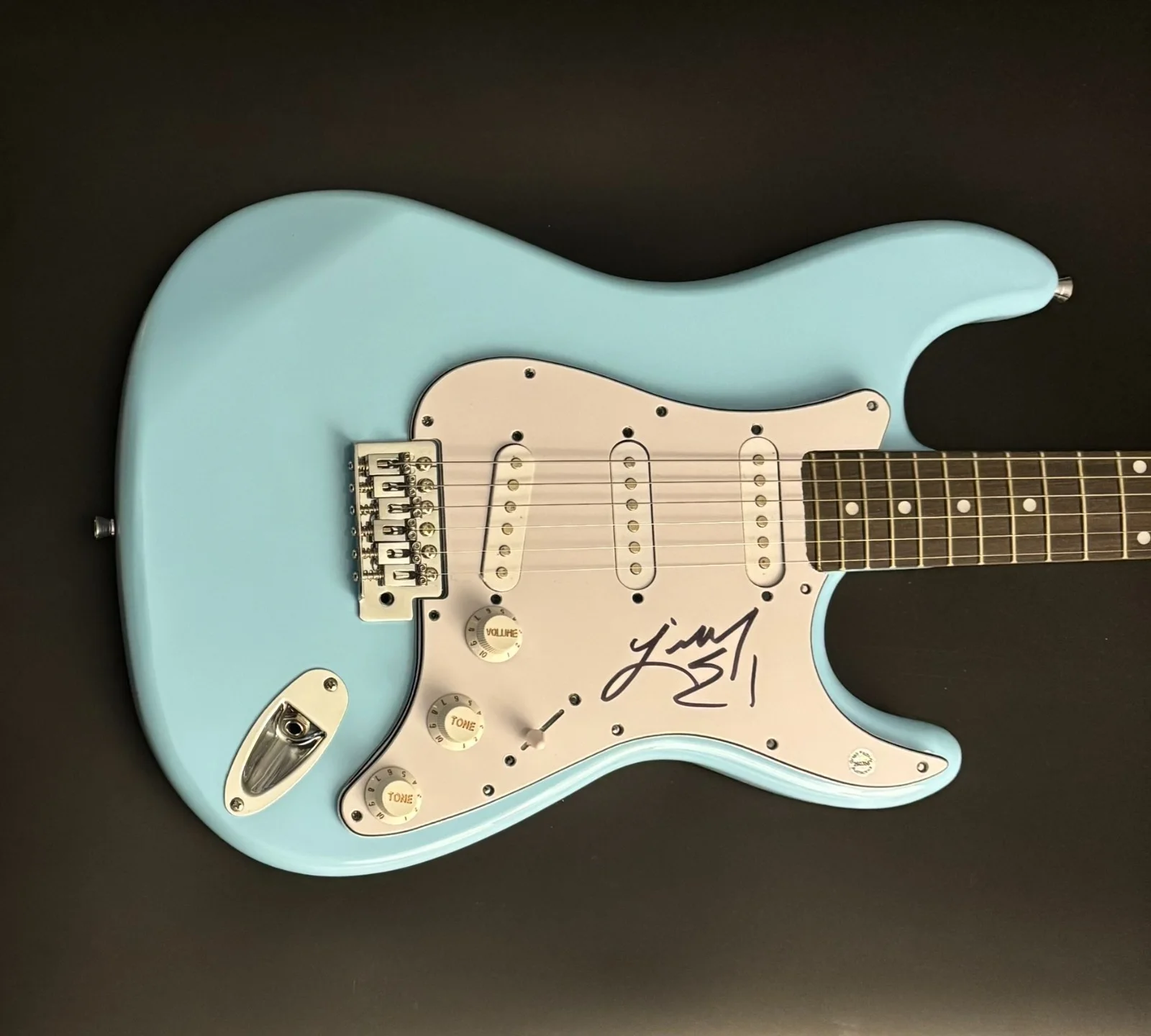 GFA What Happens in a Small Town * LINDSAY ELL * Signed Electric Guitar COA, image 2