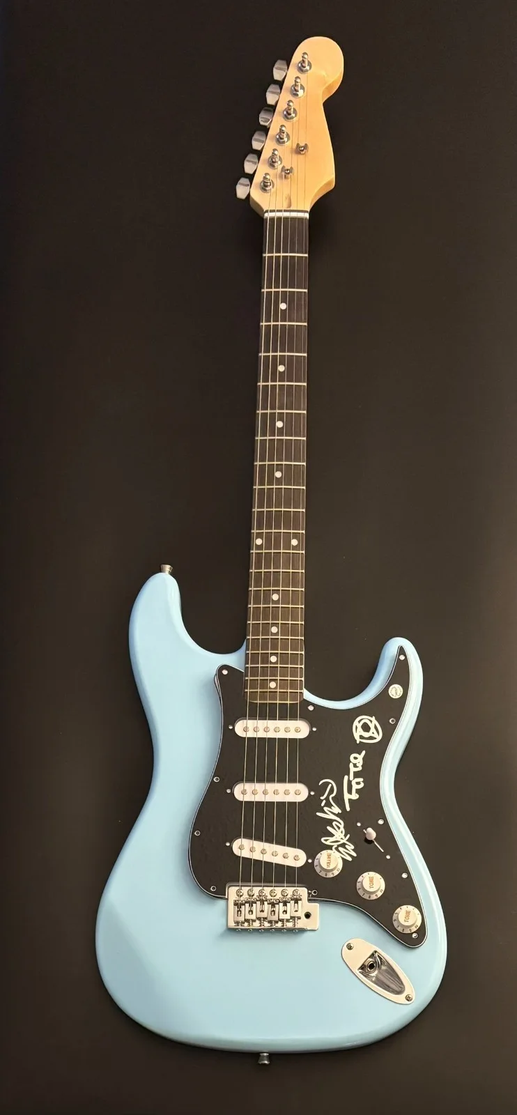 GFA Dustin Kensure x3 Band * THRICE * Signed Electric Guitar PROOF COA, изображение 4