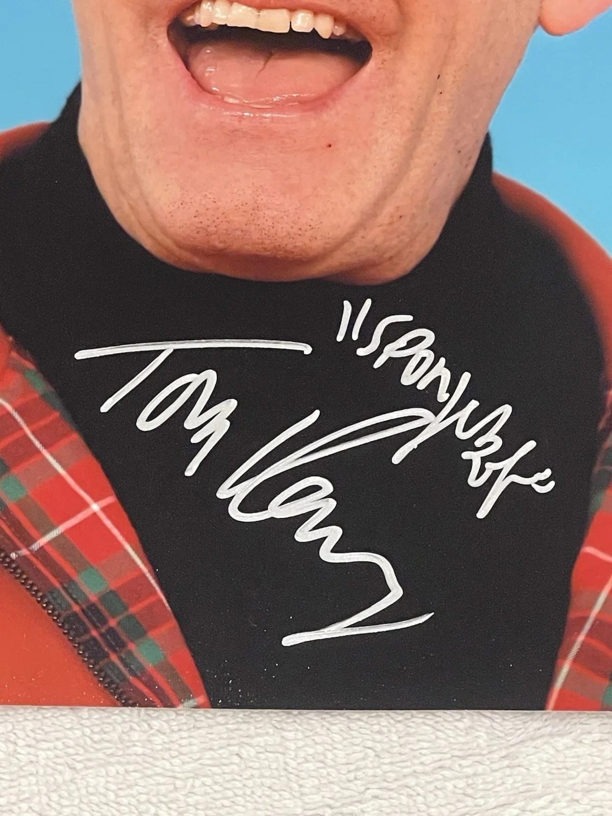 Tom Kenny — TOM KENNY Hand Signed Autographed 8x10 Photo SPONGEBOB SQUAREPANTS JSA Certified, изображение 2