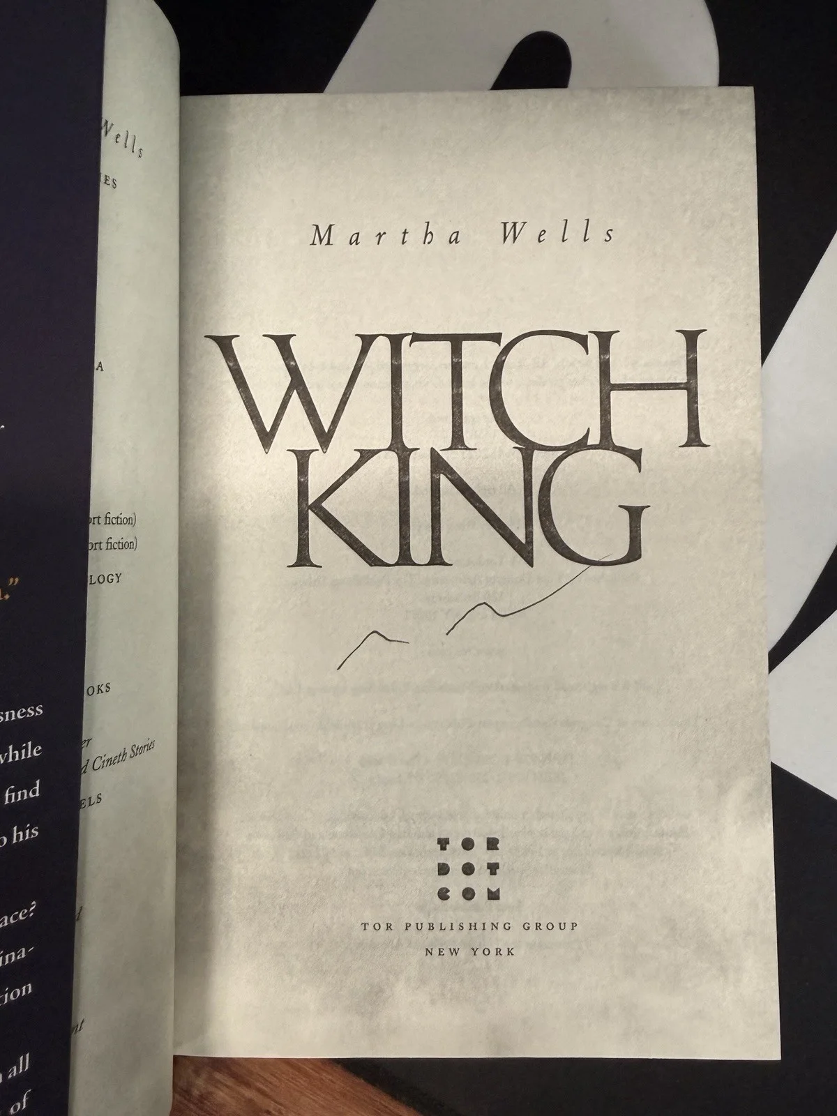 Martha Wells — Martha Wells “Witch King” SIGNED NEW Hardcover, image 2