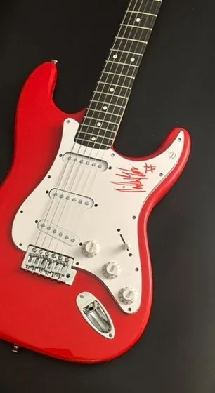 GFA Ice Nine Kills * MILES DIMITRI BAKER * Signed Electric Guitar PROOF COA, image 5