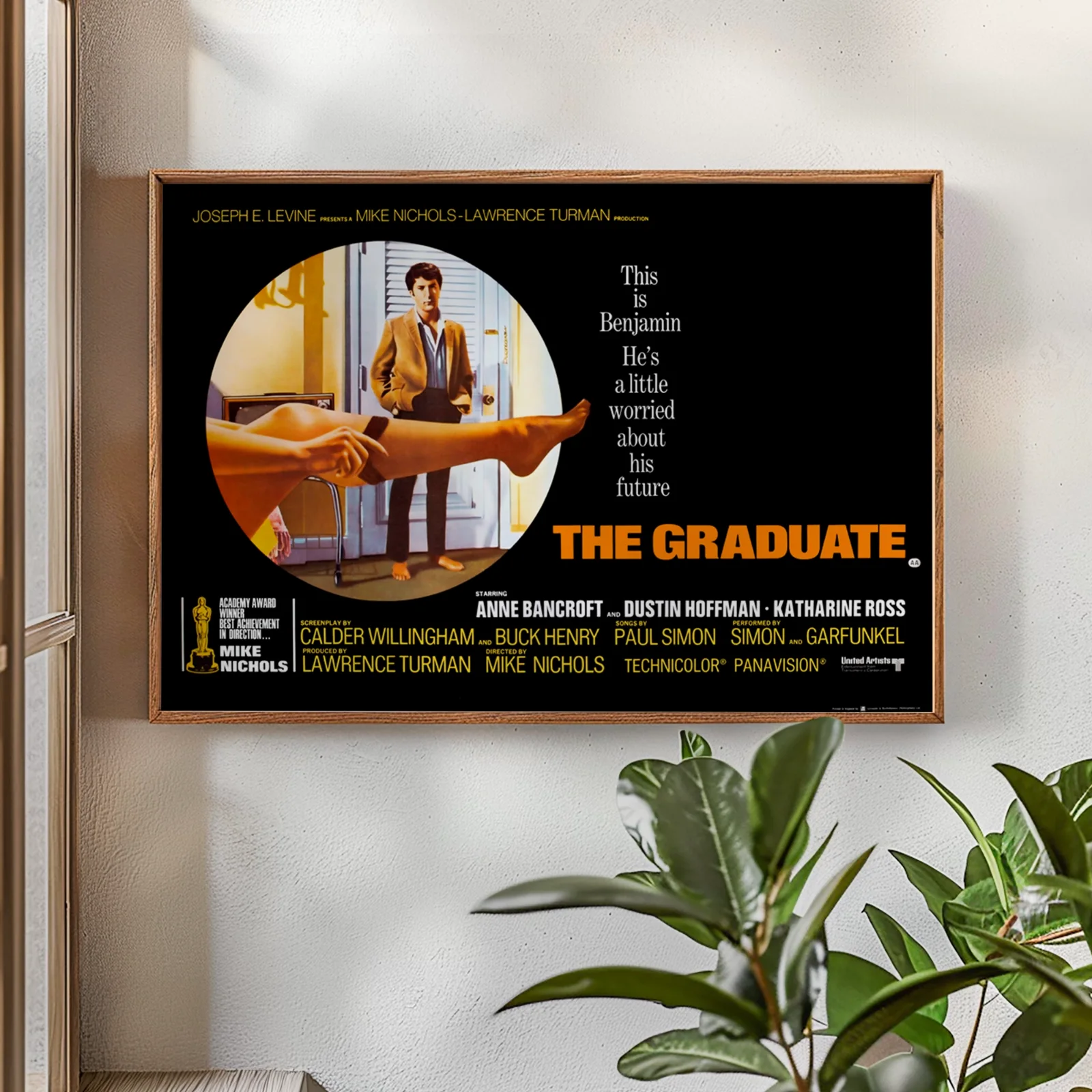 The Graduate - 1967 Comedy Romance Restored 30" x 40" UK Quad Poster, image 2