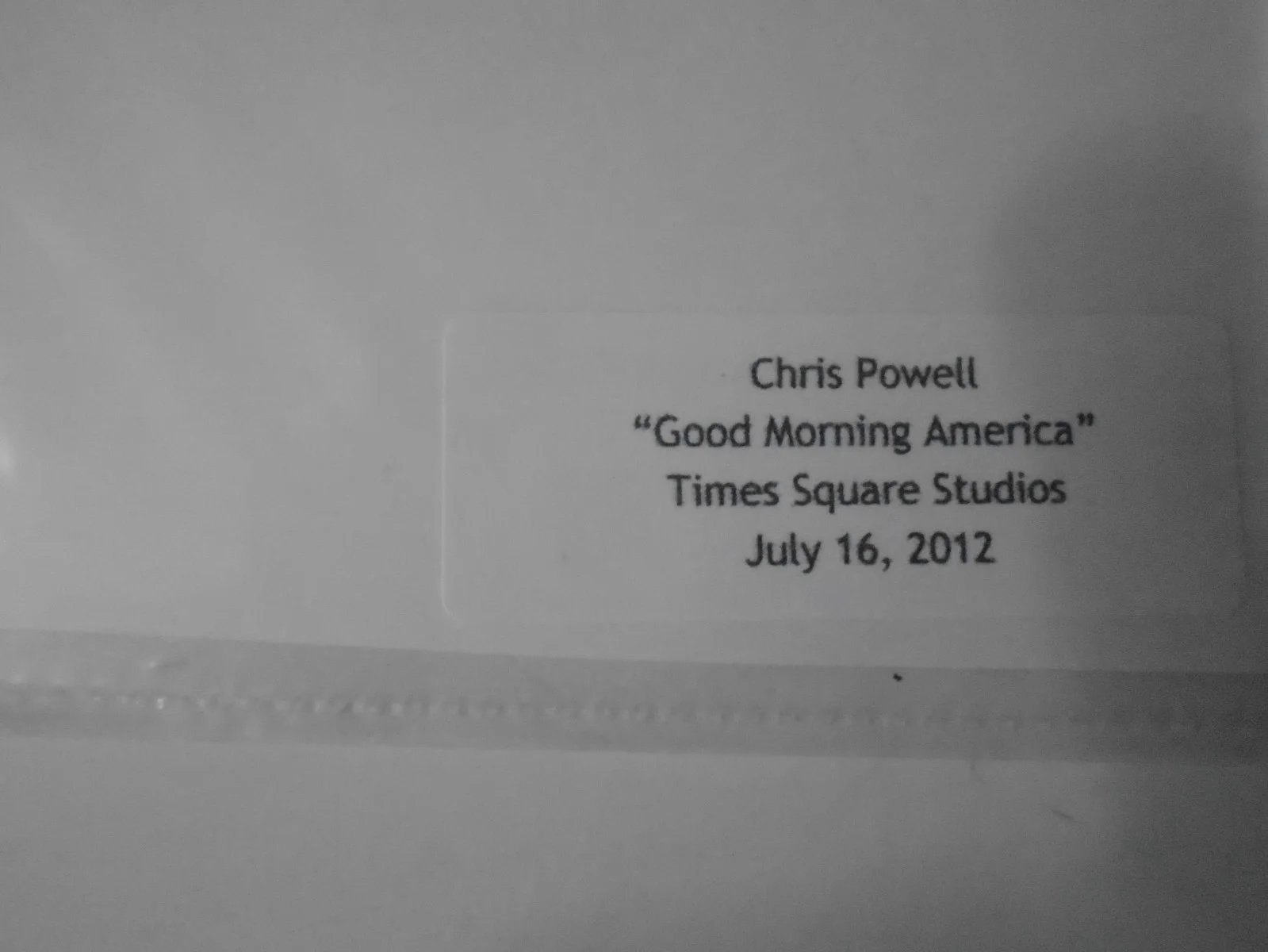 Chris Powell — Chris Powell Fitness Expert 8 X 10 Signed Photo With COA, изображение 3