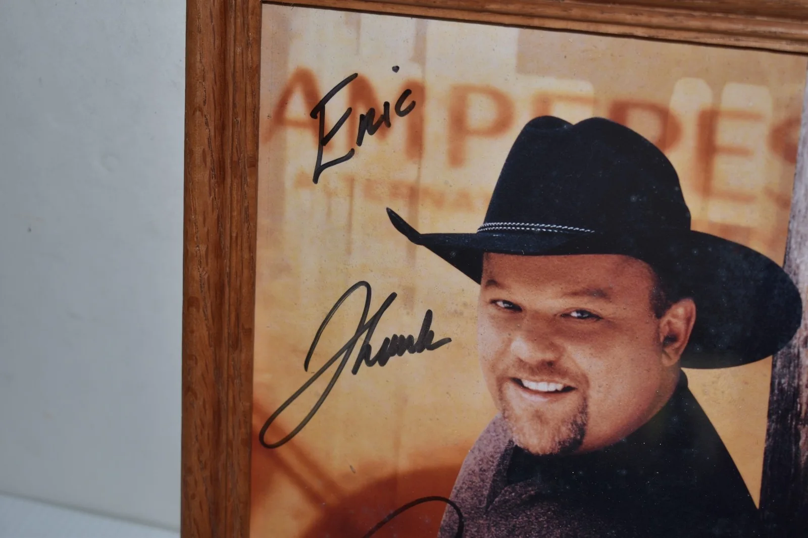CHAD BROCK -COUNTRY MUSIC STAR 8X10 PHOTO- SIGNED (JGL44), image 3