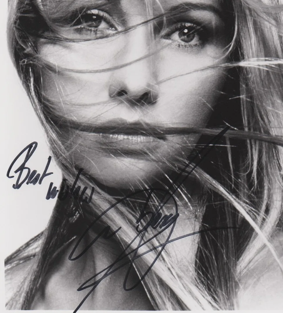 AMBER signed VINTAGE '01 TOMMY BOY RECORDS 8x10 uacc rd coa MARIE-CLAIRE CREMERS, изображение 2