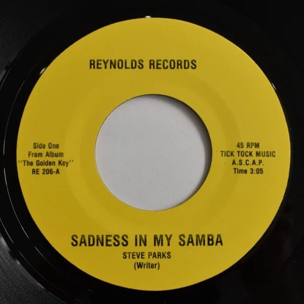 Steve Parks - Sadness In My Samba / All In A Day, изображение 2