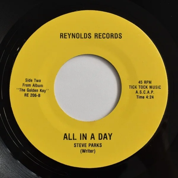 Steve Parks - Sadness In My Samba / All In A Day, изображение 3