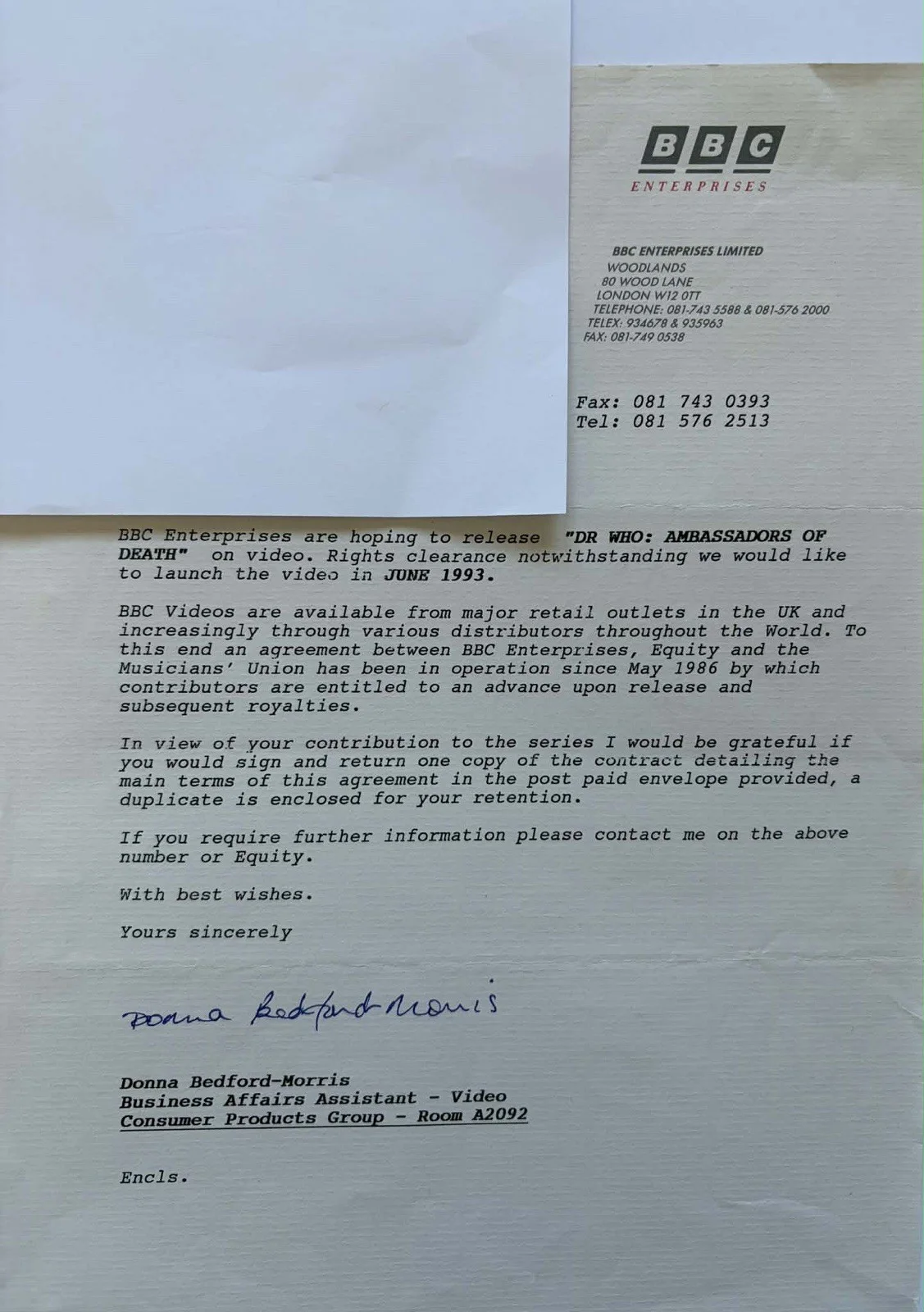 Dr Who Ambassadors Of Death Jon Pertwee BBC, image 3