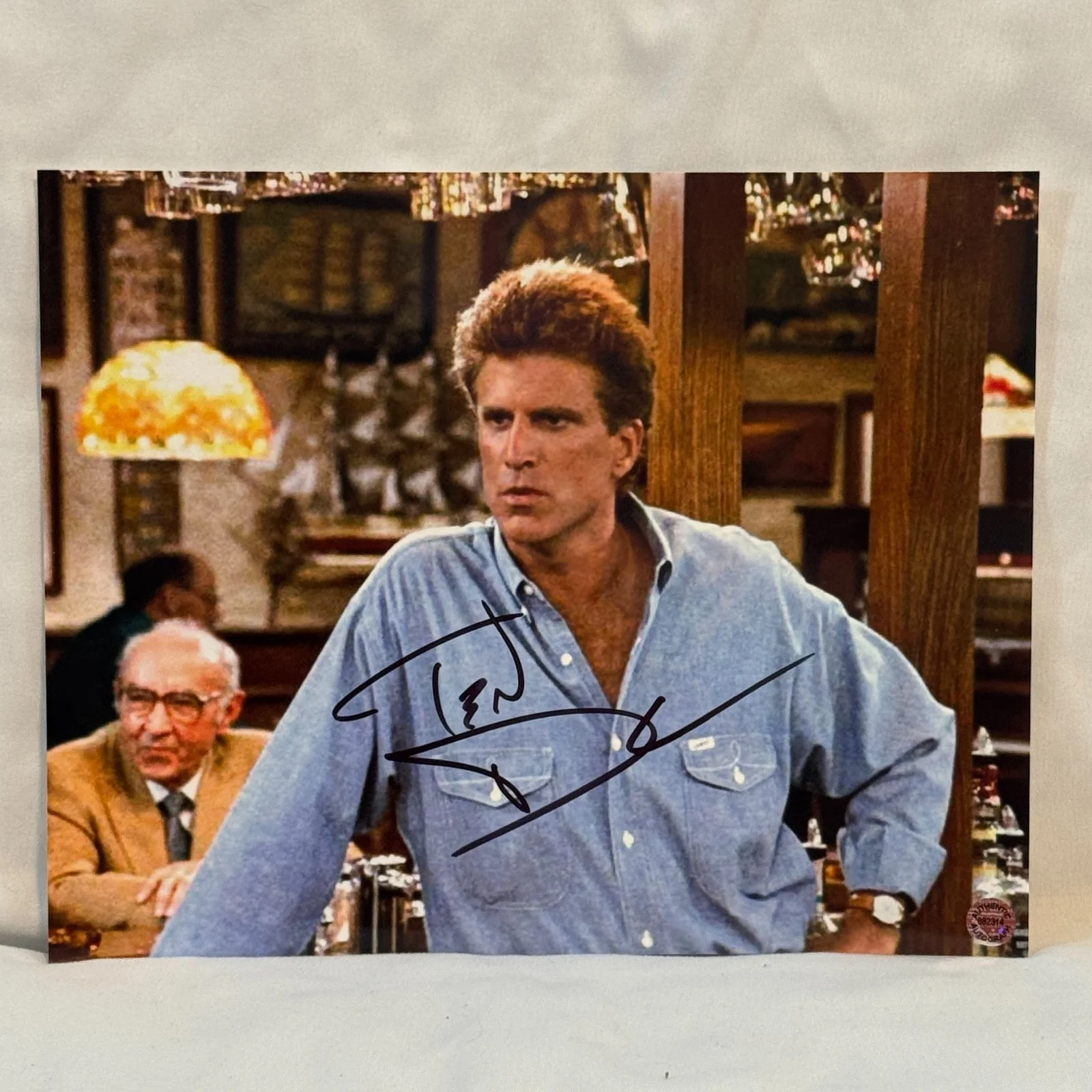 Ted Danson — CHEERS Ted Danson Signed Autographed 8x10 Photograph with Matching Hologram COA