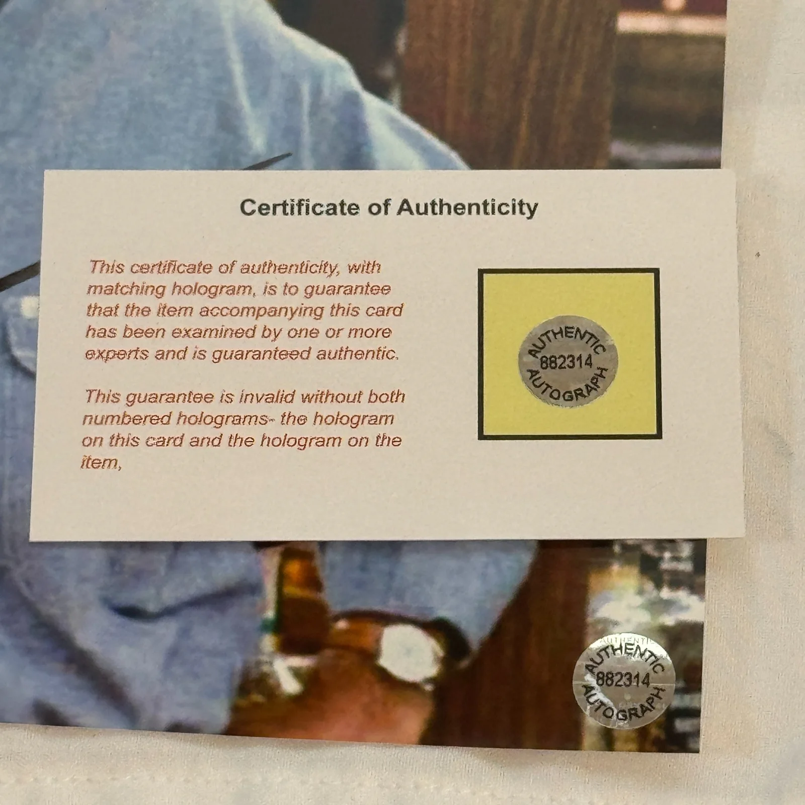 Ted Danson — CHEERS Ted Danson Signed Autographed 8x10 Photograph with Matching Hologram COA, image 4