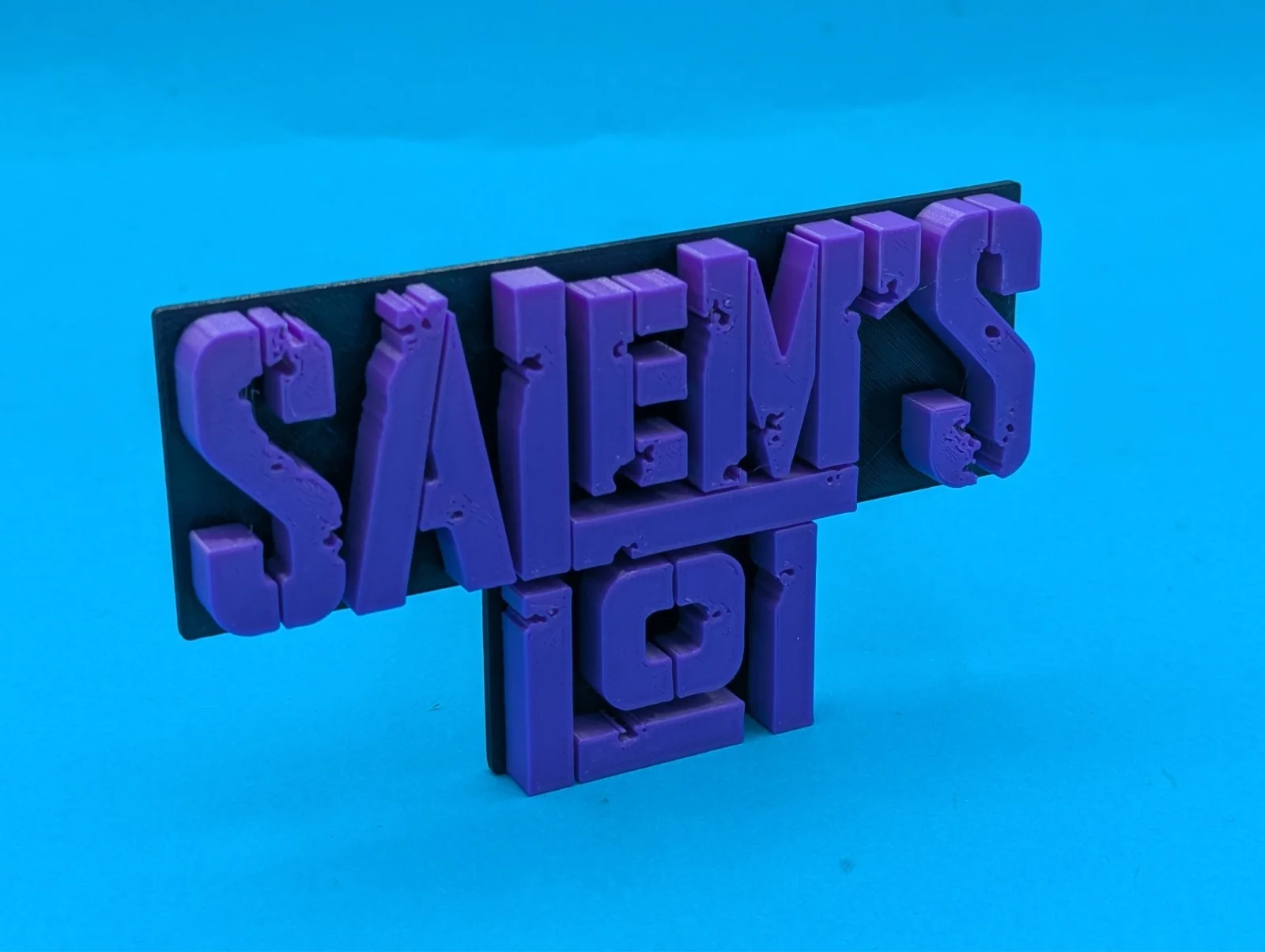 Salem`s Lot - 3D Printed logo - Desk, Door or Wall art, image 3
