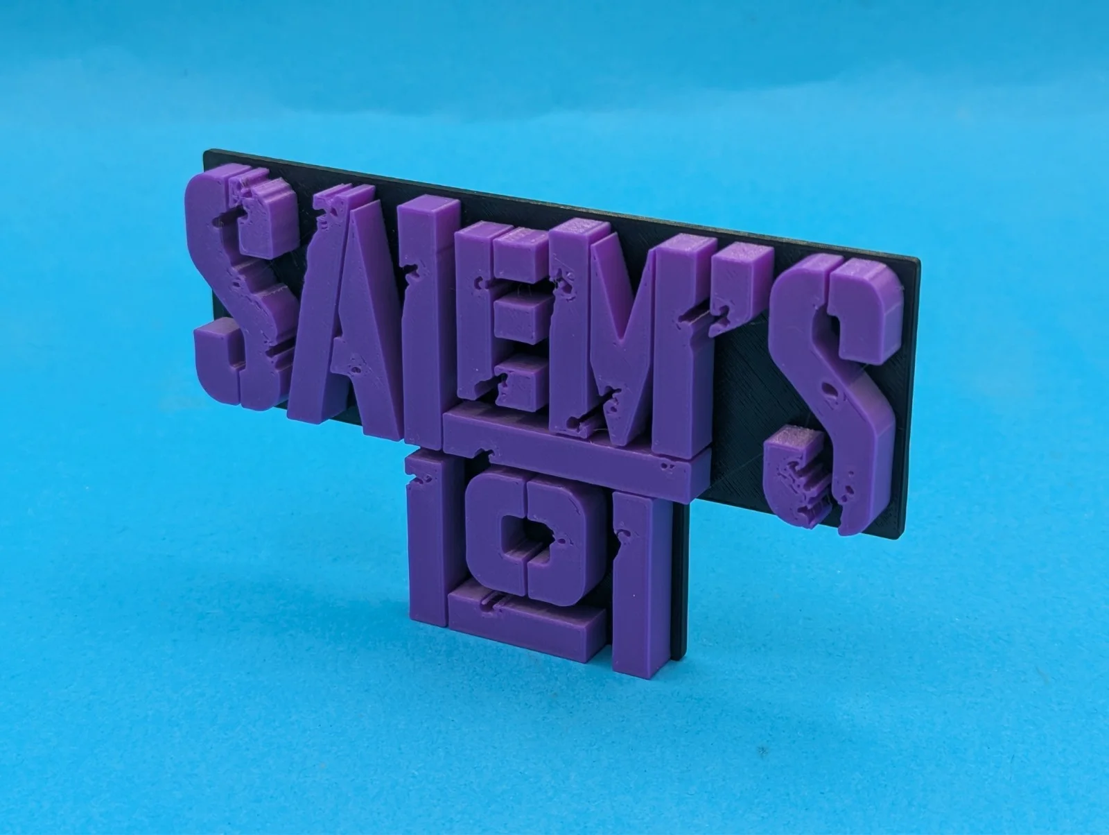 Salem`s Lot - 3D Printed logo - Desk, Door or Wall art, image 4