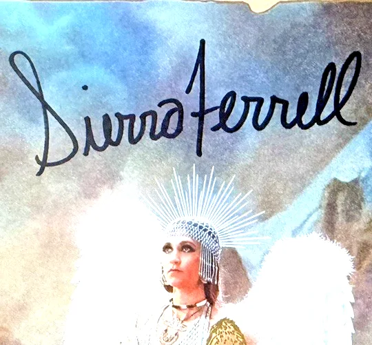 Sierra Ferrell Signed Trails Of Flowers Vinyl LP JSA COA Sealed + Auto Insert, изображение 5