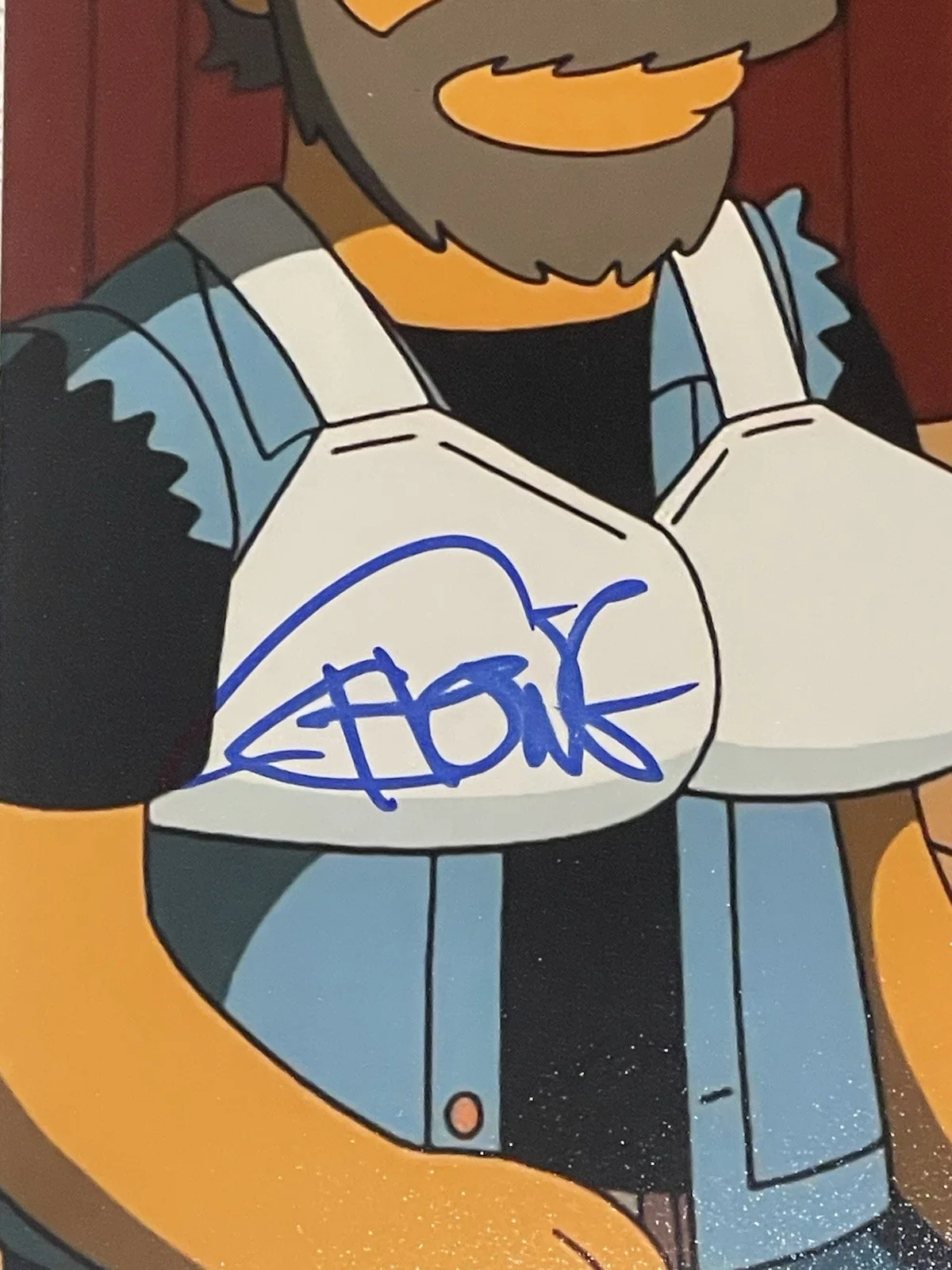 Cheech, Chong — Cheech and Chong Autographed Signed 8x10 Photo - Simpsons - JSA Certified, image 2