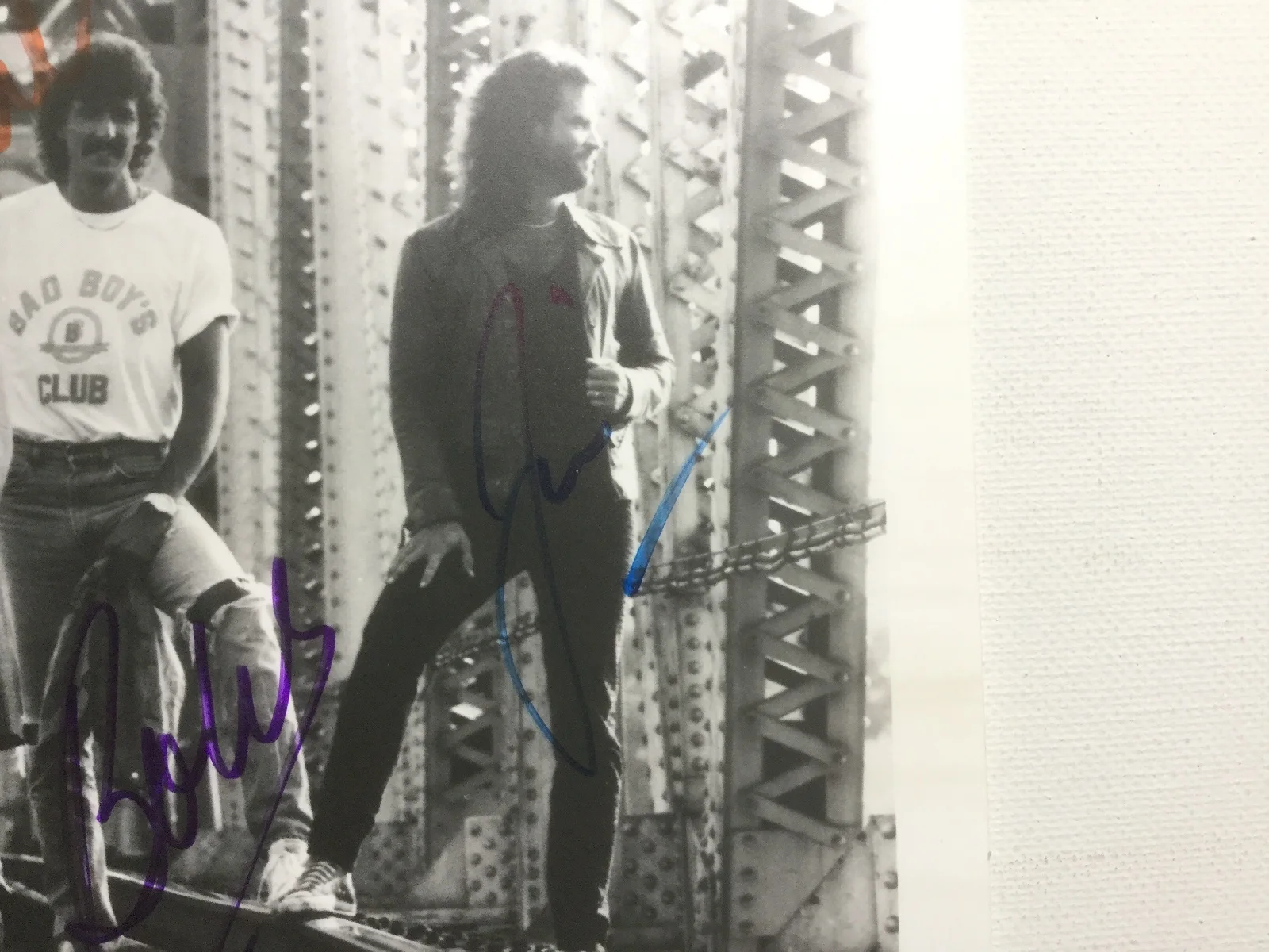 Sawyer Brown 1987 publicity photo signed by 5, Hobie, Joe, Mark, Bobby and Jim., изображение 4