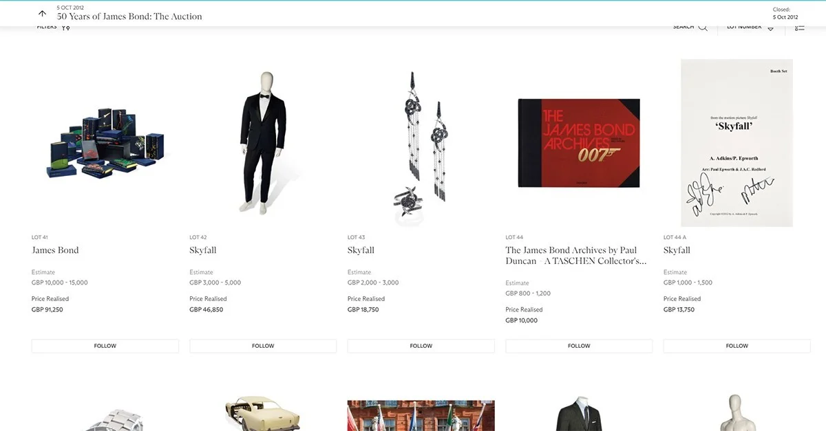 James Bond Skyfall Large Orchestral Score Signed Adele & Paul Epworth Christie's, изображение 5