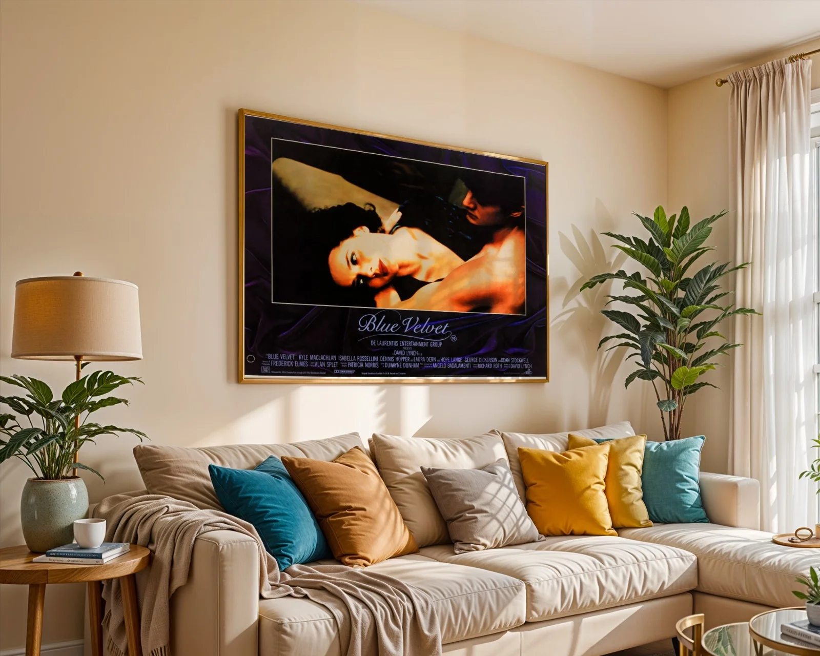Blue Velvet - 1986 Avant Garde Crime Mystery Restored 30" x 40" UK Quad Poster, изображение 5