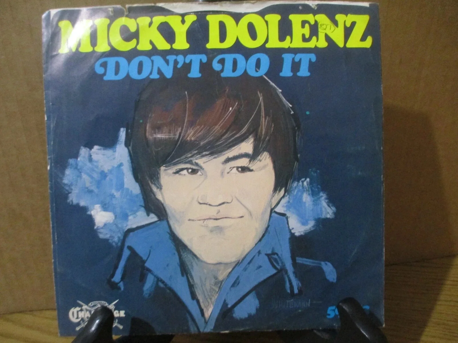 MICKY DOLENZ (THE MONKEES) authentic signed/autographed vinyl 45 record, image 2