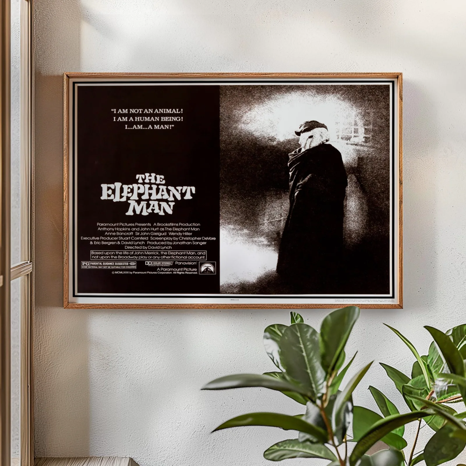 The Elephant Man - 1980 Avant Garde Drama Restored 30" x 40" UK Quad Poster, изображение 2