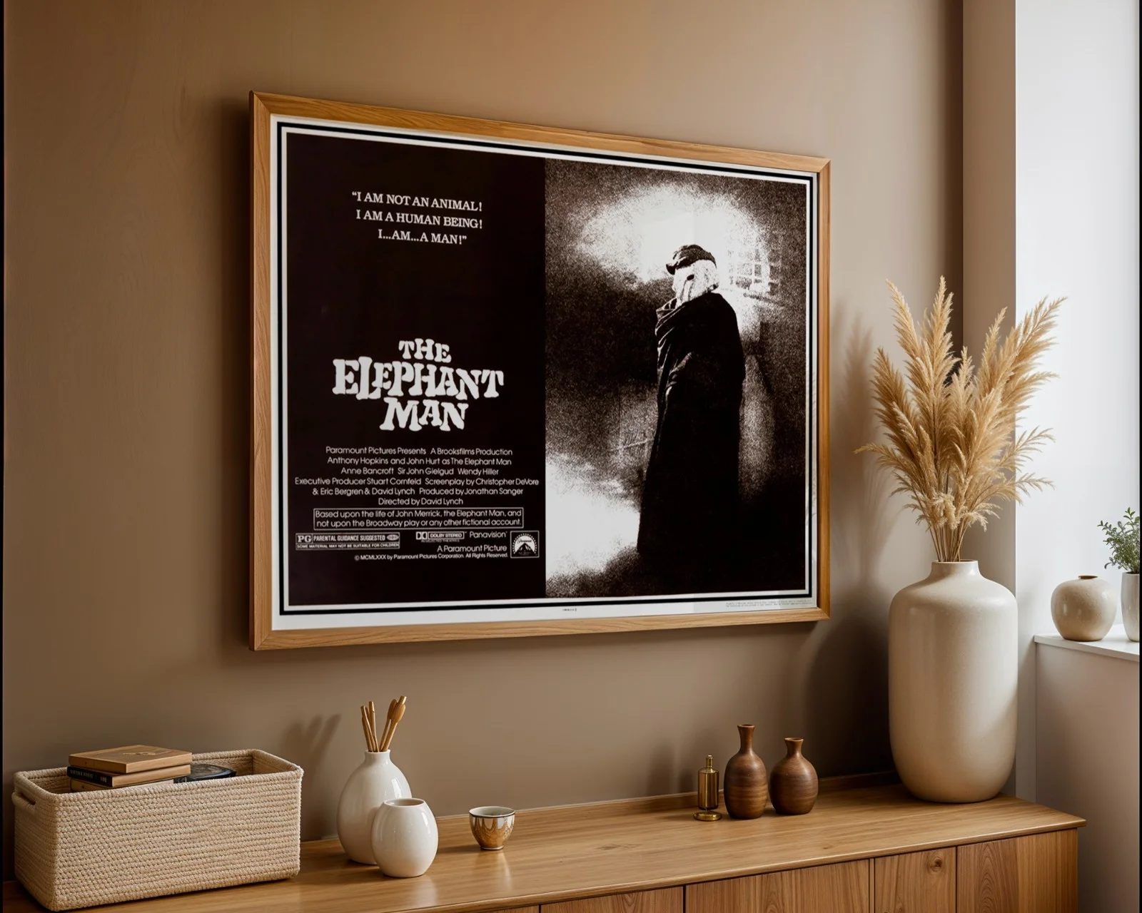 The Elephant Man - 1980 Avant Garde Drama Restored 30" x 40" UK Quad Poster, изображение 3