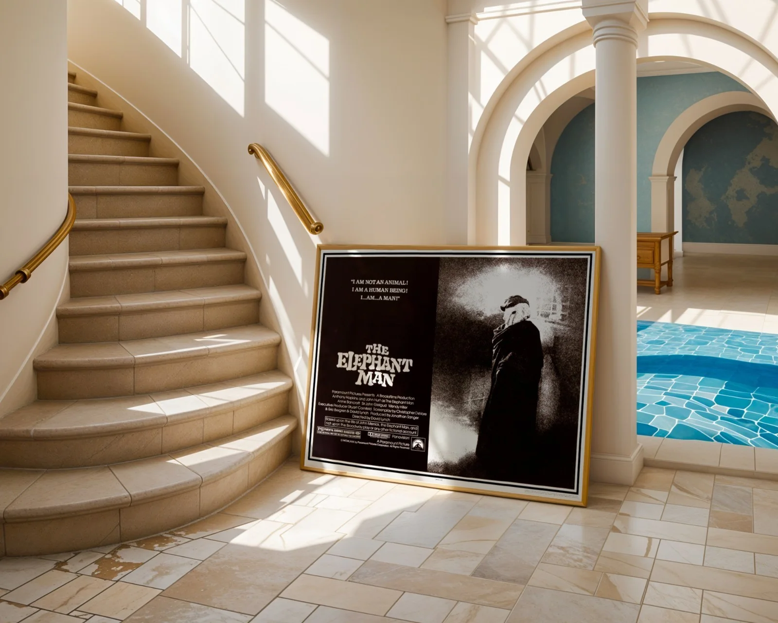 The Elephant Man - 1980 Avant Garde Drama Restored 30" x 40" UK Quad Poster, изображение 4