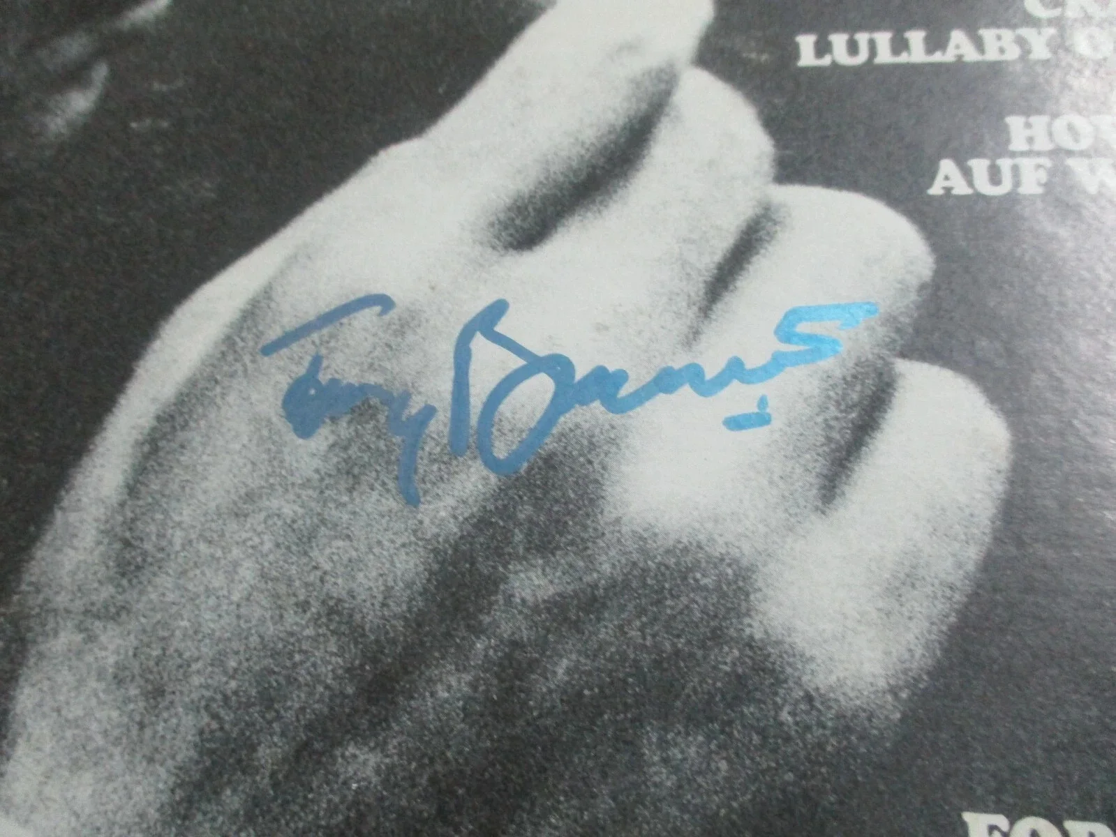 TONY BENNETT (RIP) authentic signed/autographed vinyl record album-JSA CERTIFIED, image 2