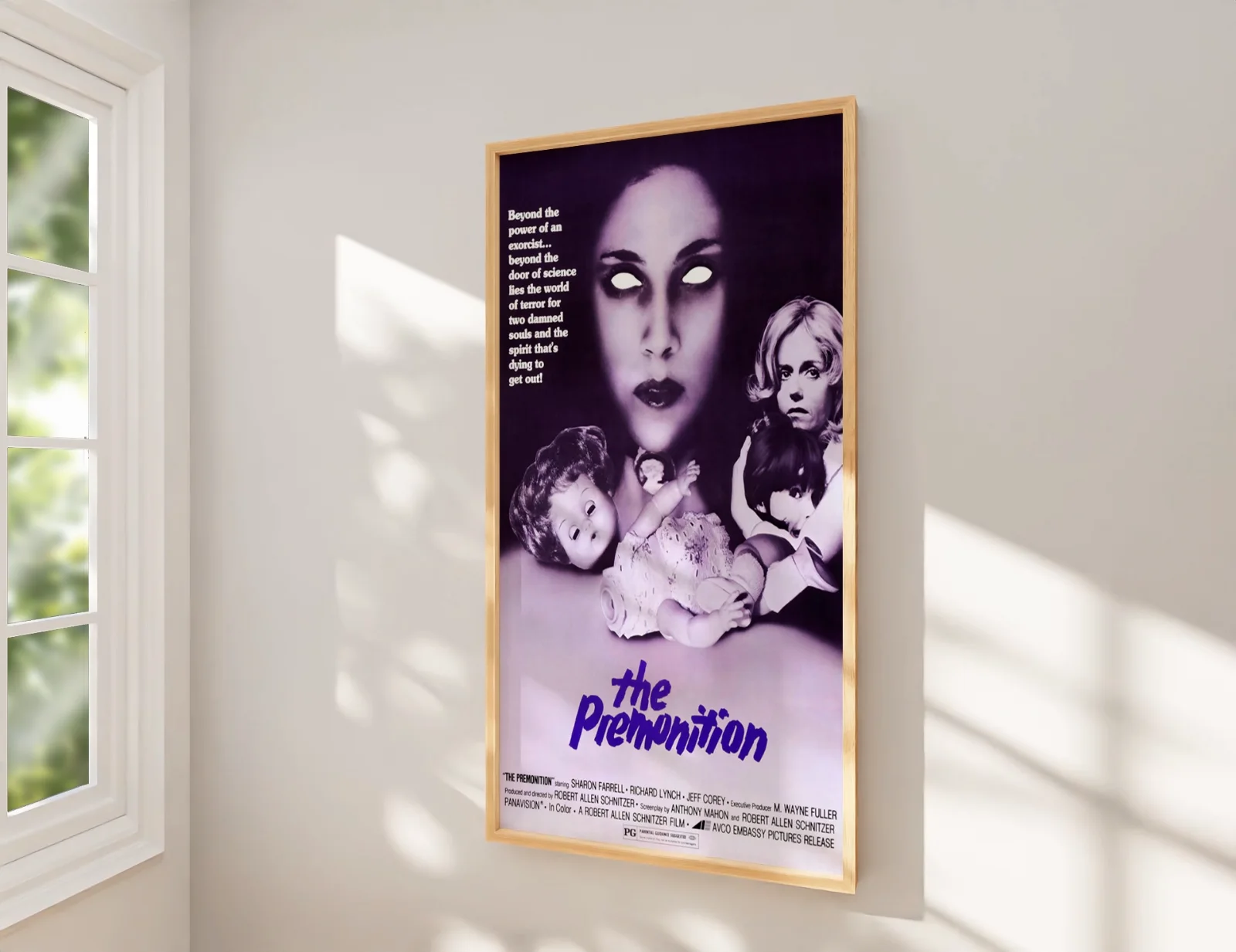 The Premonition - 1976 Psychological Horror 27.2" x 41" US One Sheet Poster, изображение 2