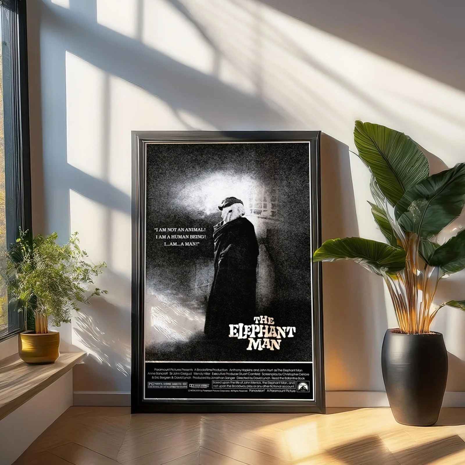 The Elephant Man - 1980 Historical Avant Garde Drama 27.2" x 41" US One Sheet, изображение 3