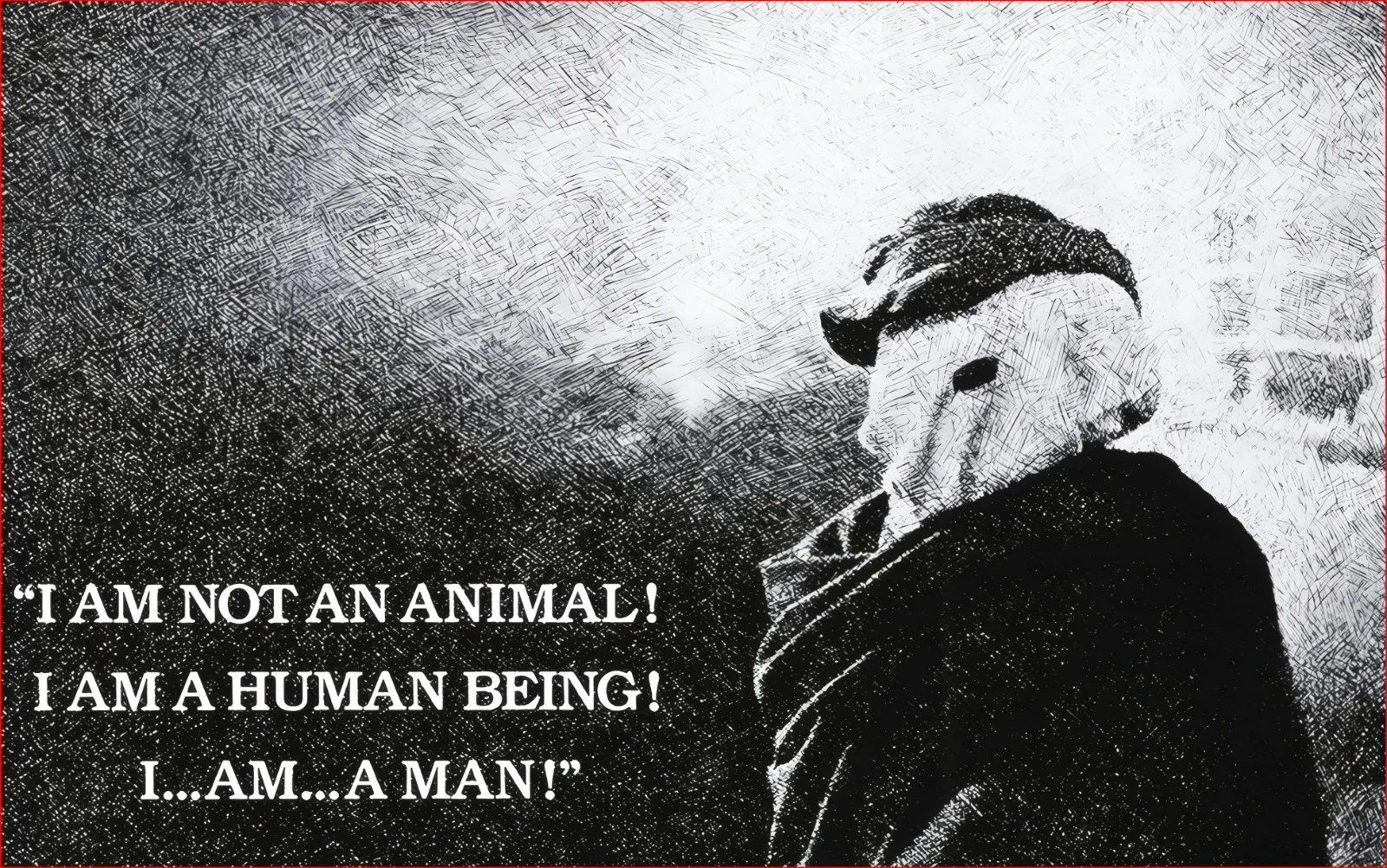 The Elephant Man - 1980 Historical Avant Garde Drama 27.2" x 41" US One Sheet, изображение 4