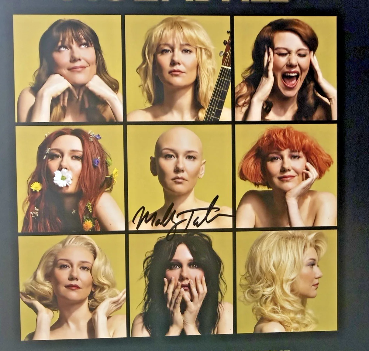 Molly Tuttle — Molly Tuttle Signed Vinyl LP So Long Little Miss Sunshine Pink JSA COA Auto, image 3
