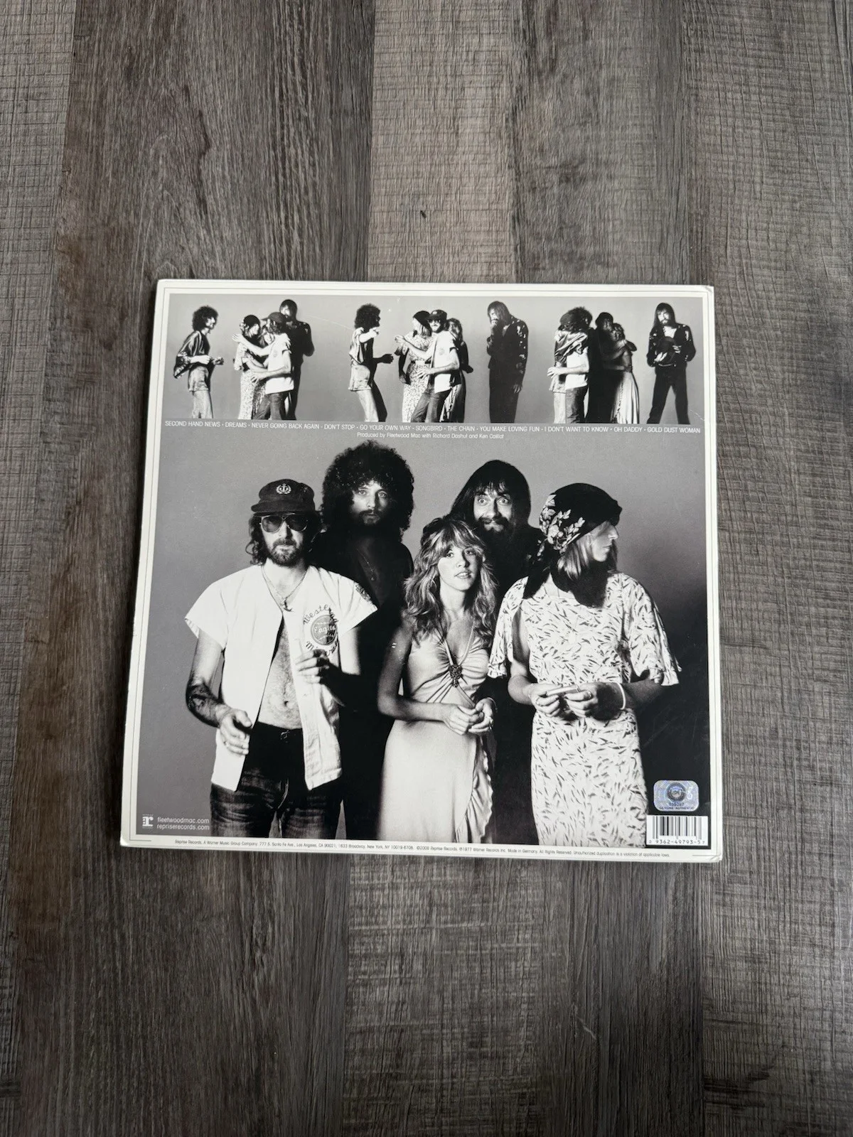 Signed Fleetwood Mac Rumors Album, All 5, With COA, изображение 4